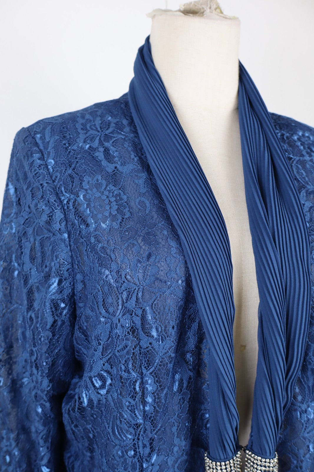 RENATO BALESTRA BLAZER COPRISPALLE GIACCA DONNA TG 47 WOMAN VINTAGE ITALY BLU