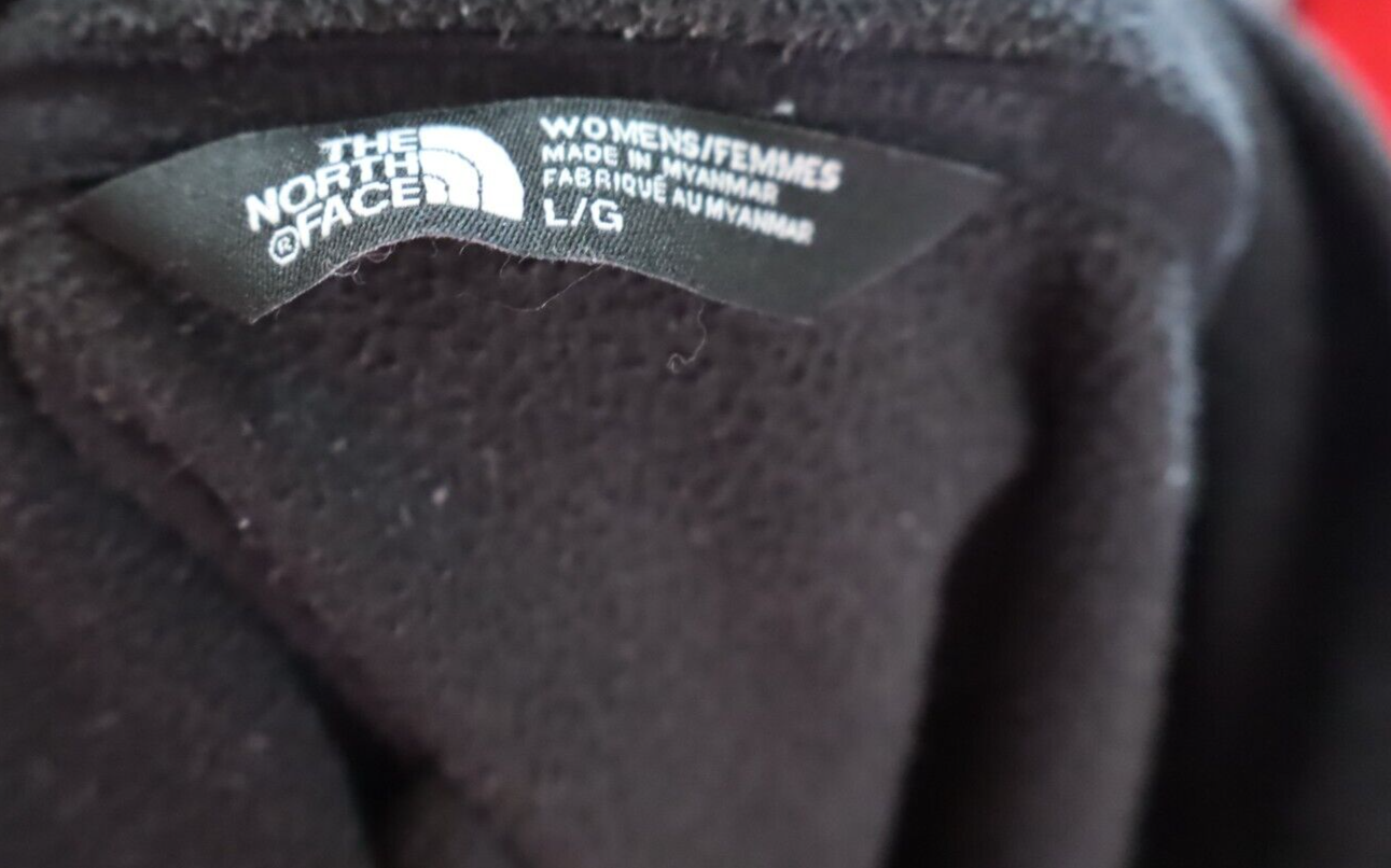 THE NORTH FACE FELPA CON ZIP DONNA Tg L WOMAN CASUAL VINTAGE SPORT SWEATSHIRT