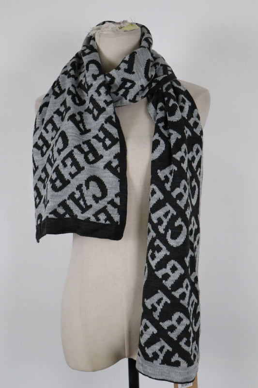 CARRERA SCIARPA UOMO DONNA UNISEX WOMAN MAN VINTAGE CASUAL SCARF TAG