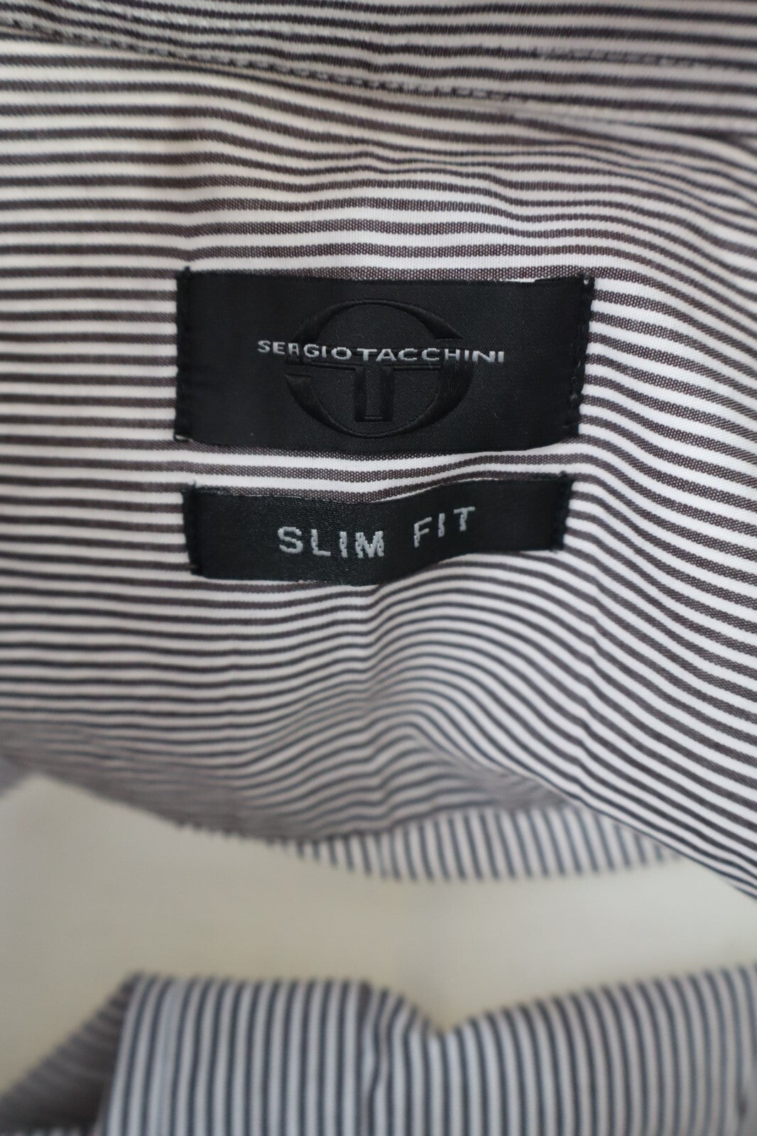 SERGIO TACCHINI CAMICIA UOMO TG. XL COTONE MAN CASUAL VINTAGE SHIRT COTTON