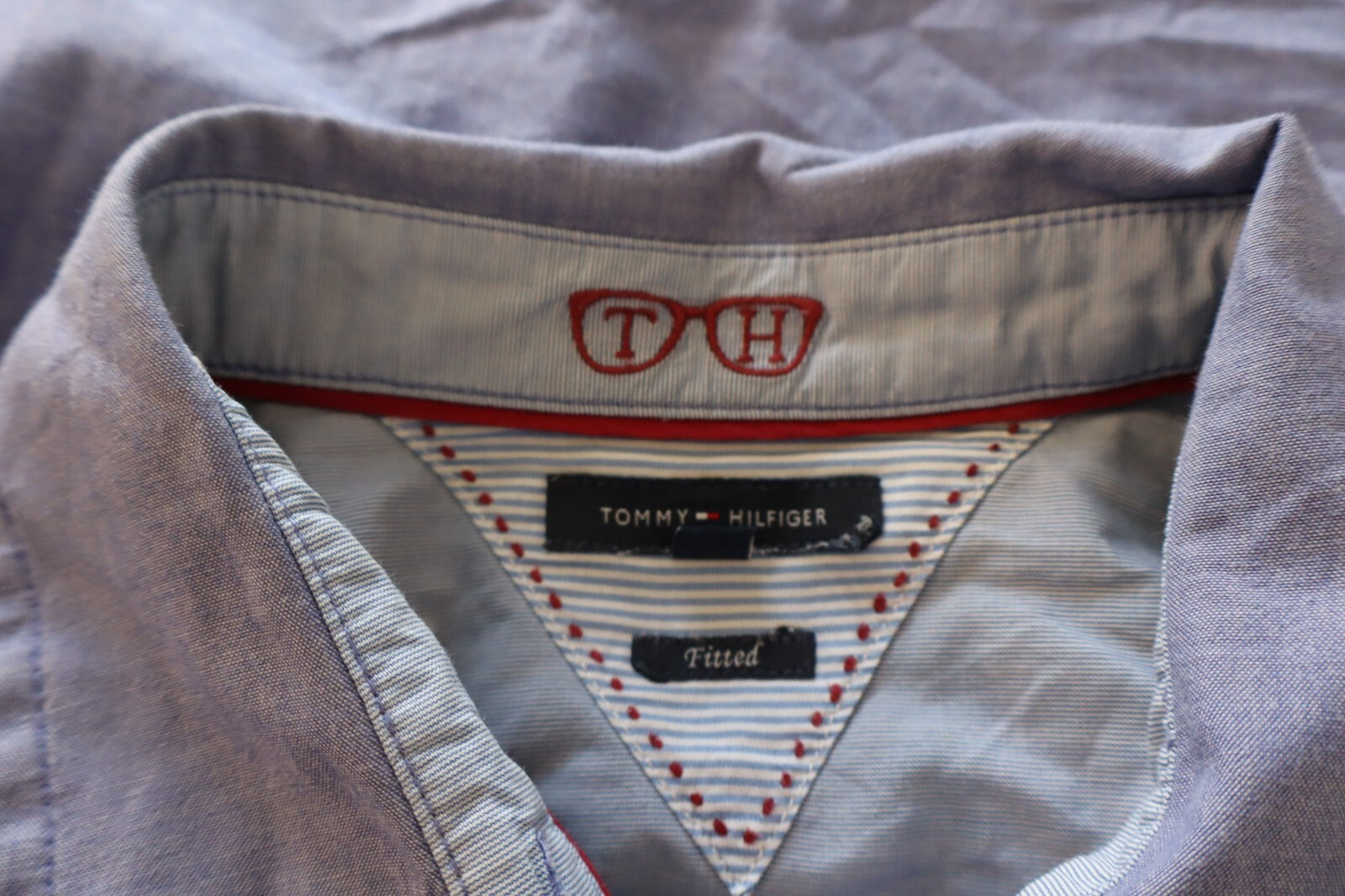 TOMMY HILFIGER CAMICIA DONNA TG. 6 WOMAN SHIRT CASUAL VINTAGE COTONE COTTON