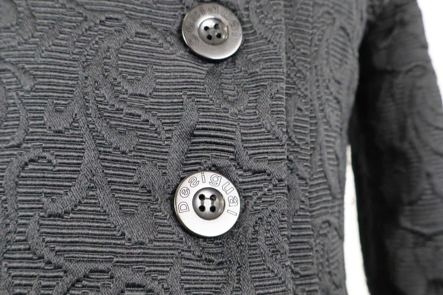 DESIGUAL CAPPOTTO DONNA COAT Tg 40 WOMEN VINTAGE CASUAL JACKET