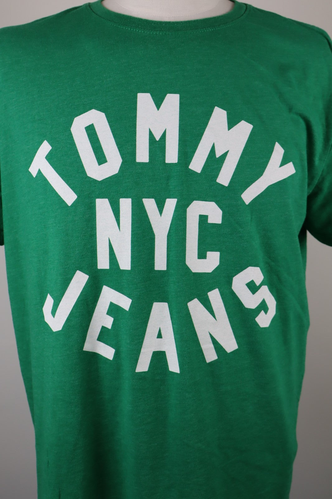 TOMMY HILFIGER JEANS MAGLIA UOMO COTONE TG 2XL MAN T-SHIRT CASUAL VINTAGE COTTON