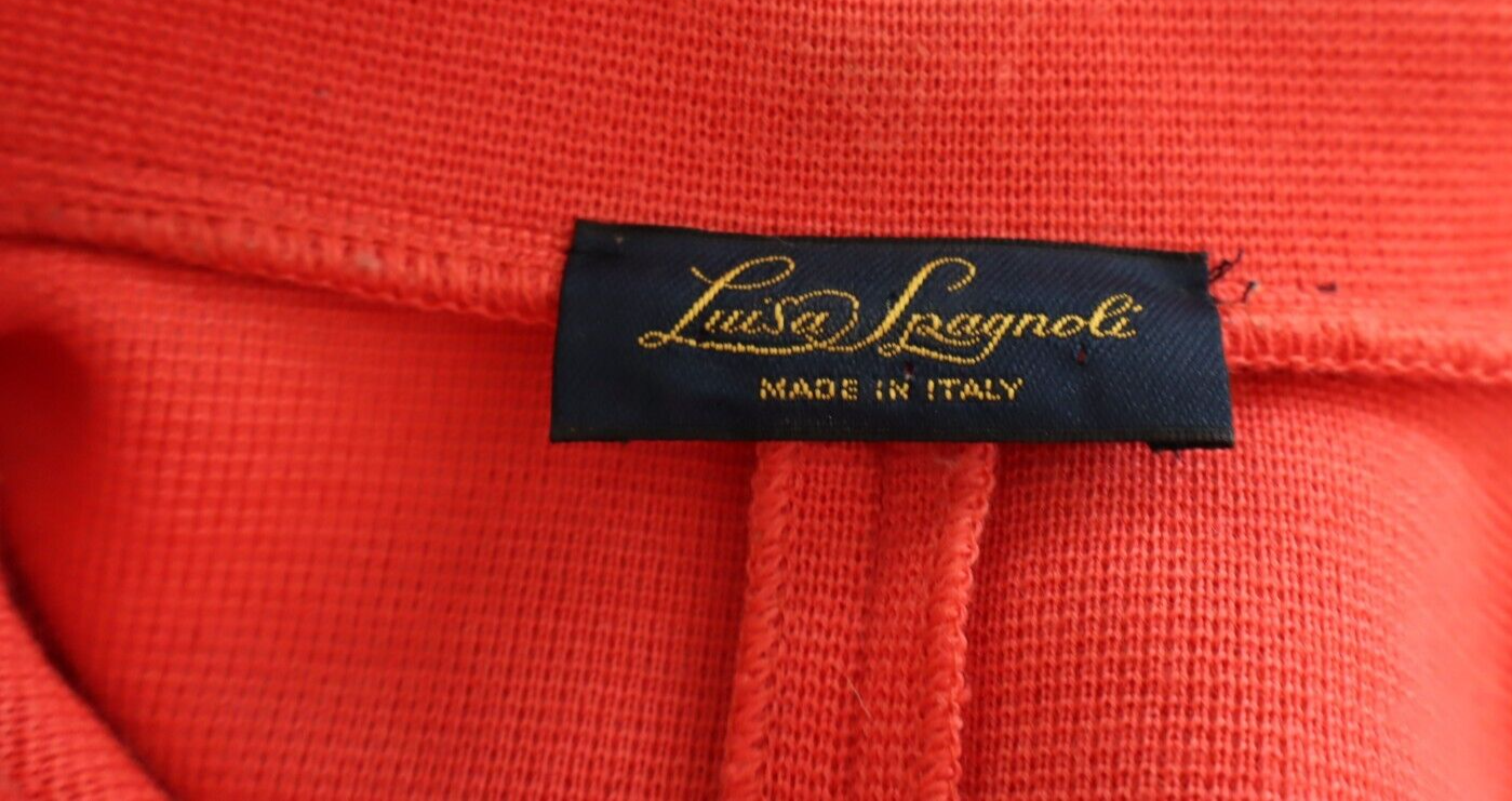 LUISA SPAGNOLI VESTITO ABITO SPALLINE LANA DONNA TG M WOMAN CASUAL VINTAGE DRESS