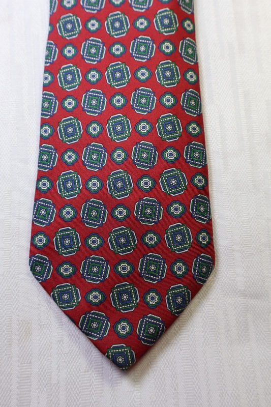 ROXY 100% SILK TIE SETA CRAVATTA NECKTIE MADE IN ITALY VINTAGE