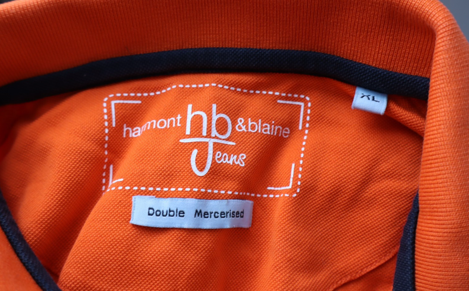 HARMONT & BLAINE MAGLIA POLO UOMO TG XL MAN T-SHIRT CASUAL VINTAGE COTONE COTTON