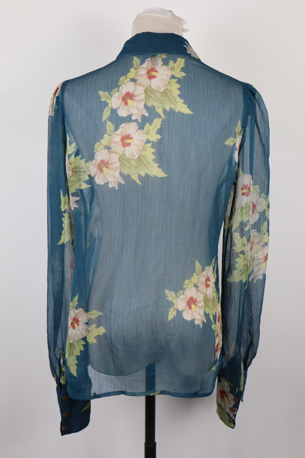 CALVIN KLEIN CK JEANS CAMICIA DONNA TG. S WOMAN CASUAL VINTAGE SHIRT