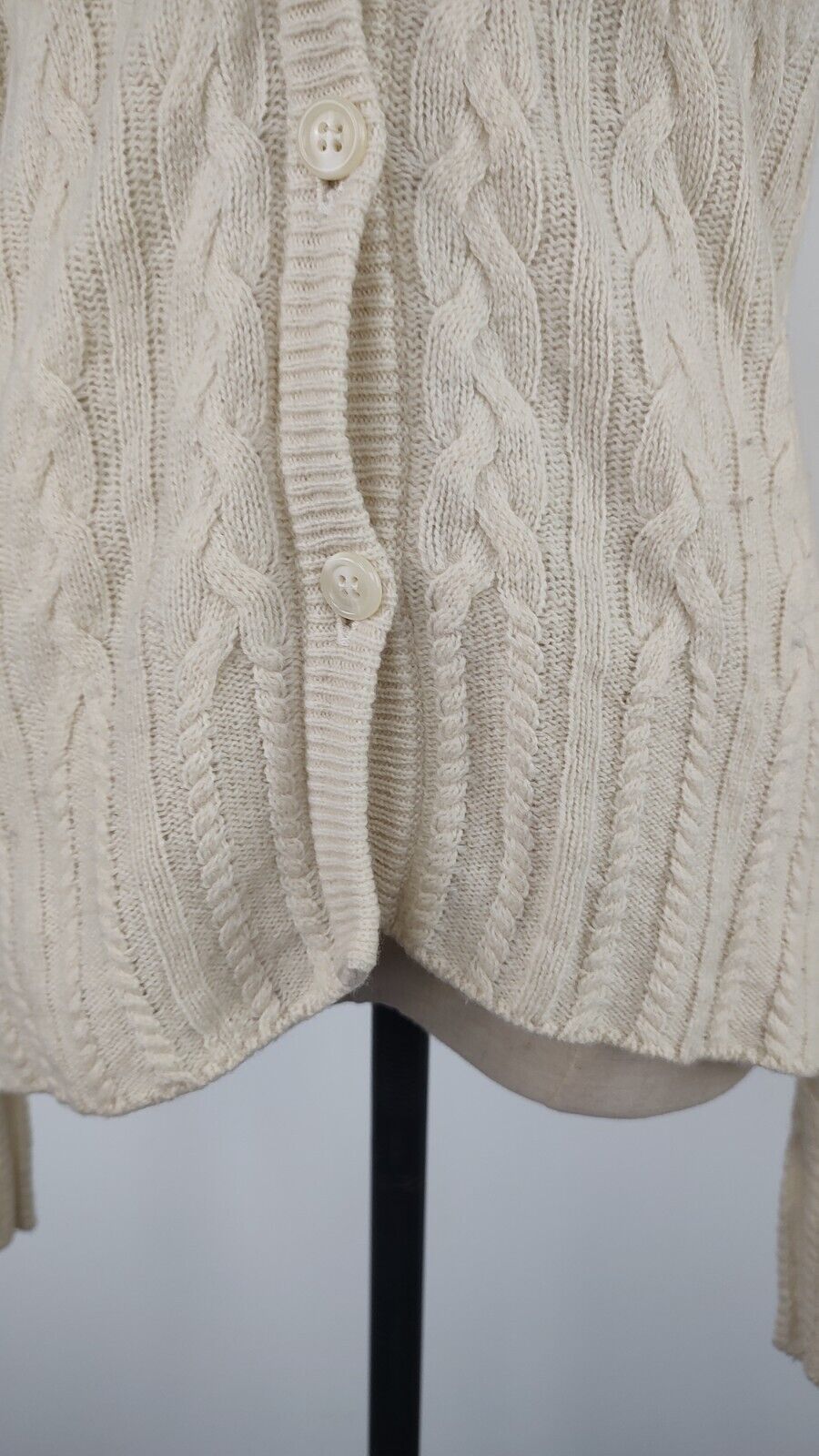GANT MAGLIONE CARDIGAN LANA DONNA Tg  M WOMAN CASUAL SWEATER VINTAGE