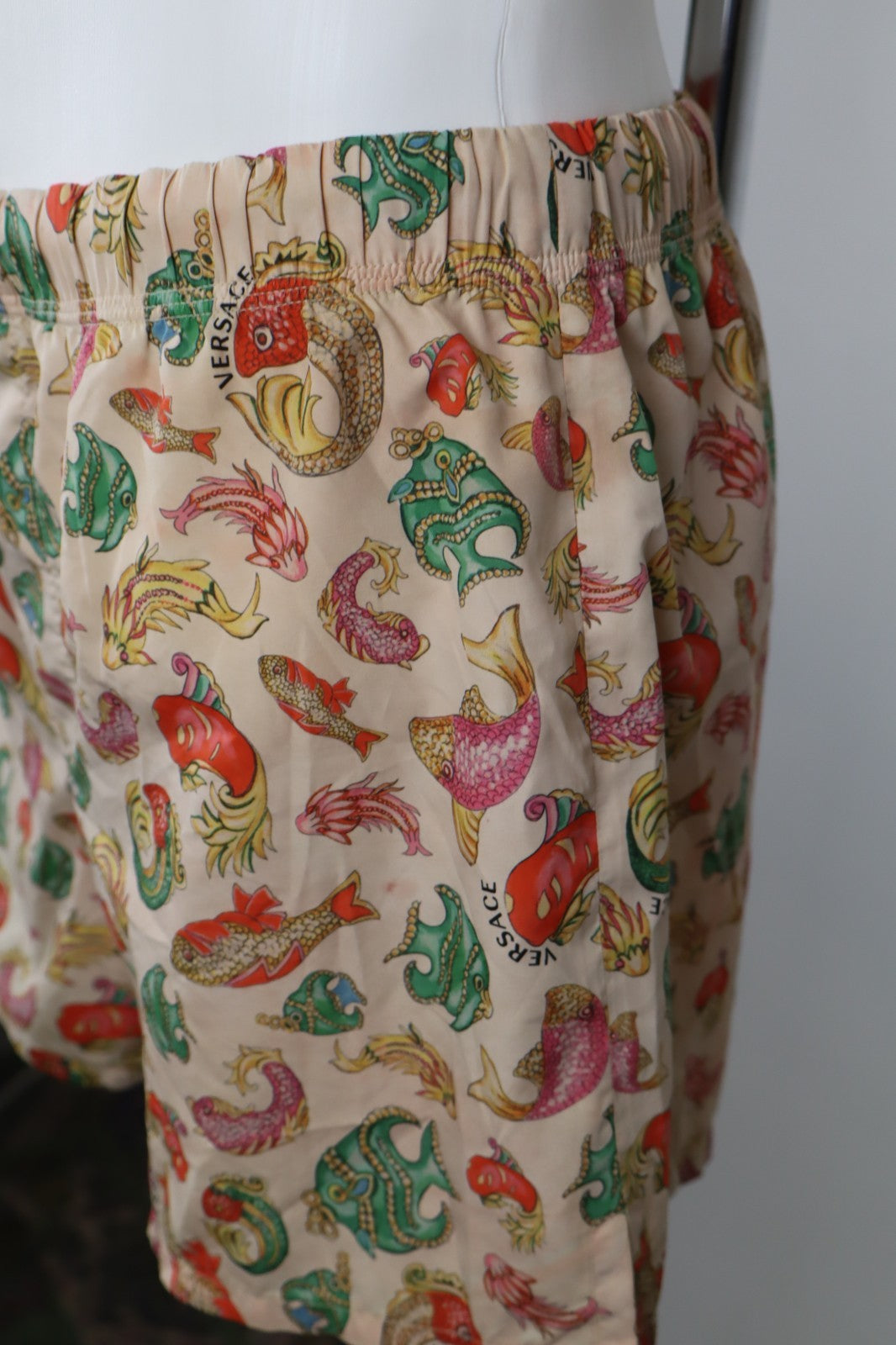 VERSACE COSTUME PANTALONCINO MARE UOMO TG 4 MAN SWIMSUIT VINTAGE SURF CASUAL