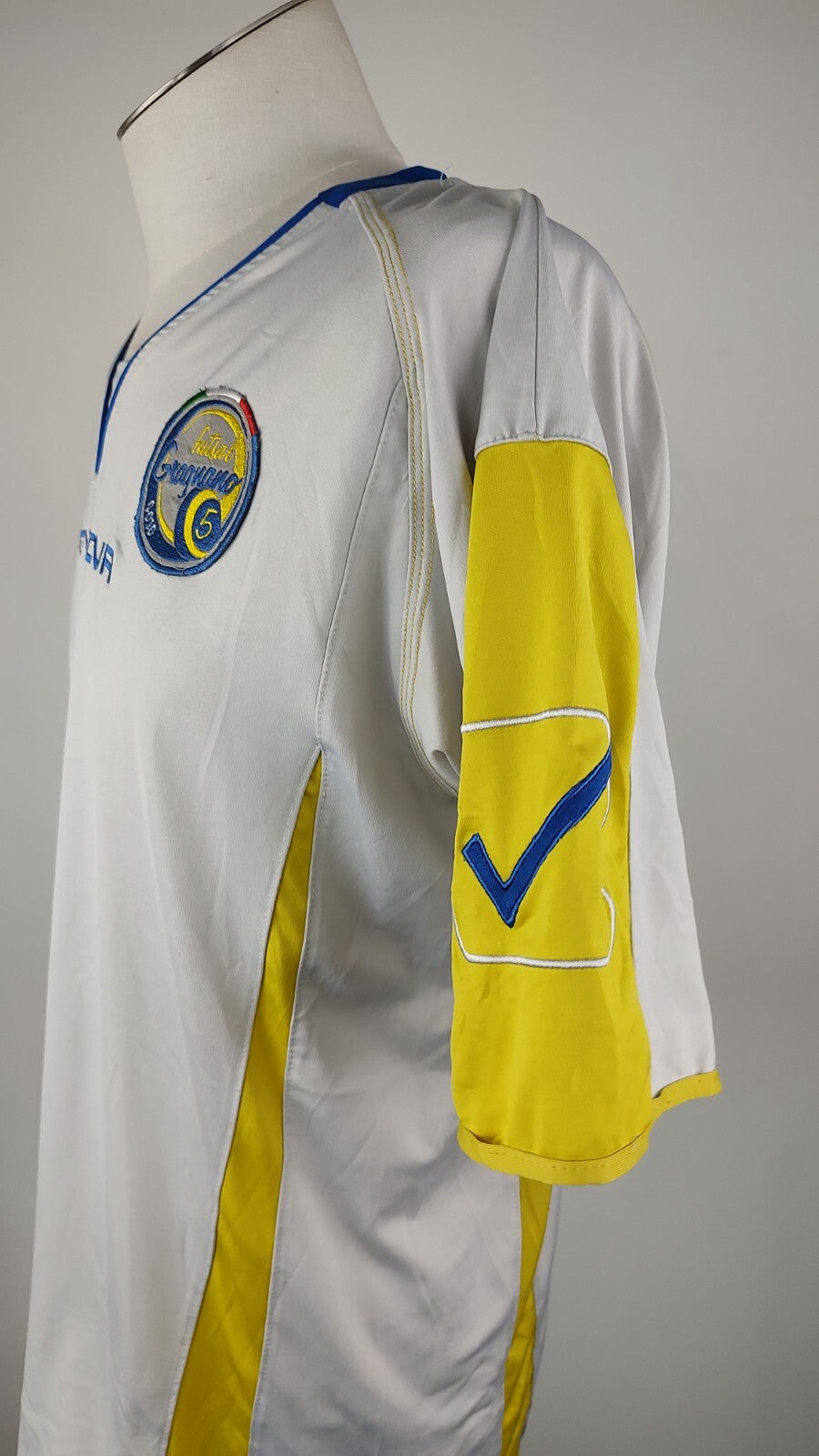 GIVOVA GRAGNANO N 8 MAGLIA CALCIO A CINQUE UOMO Tg L SOCCER TRIKOT MAN JERSEY