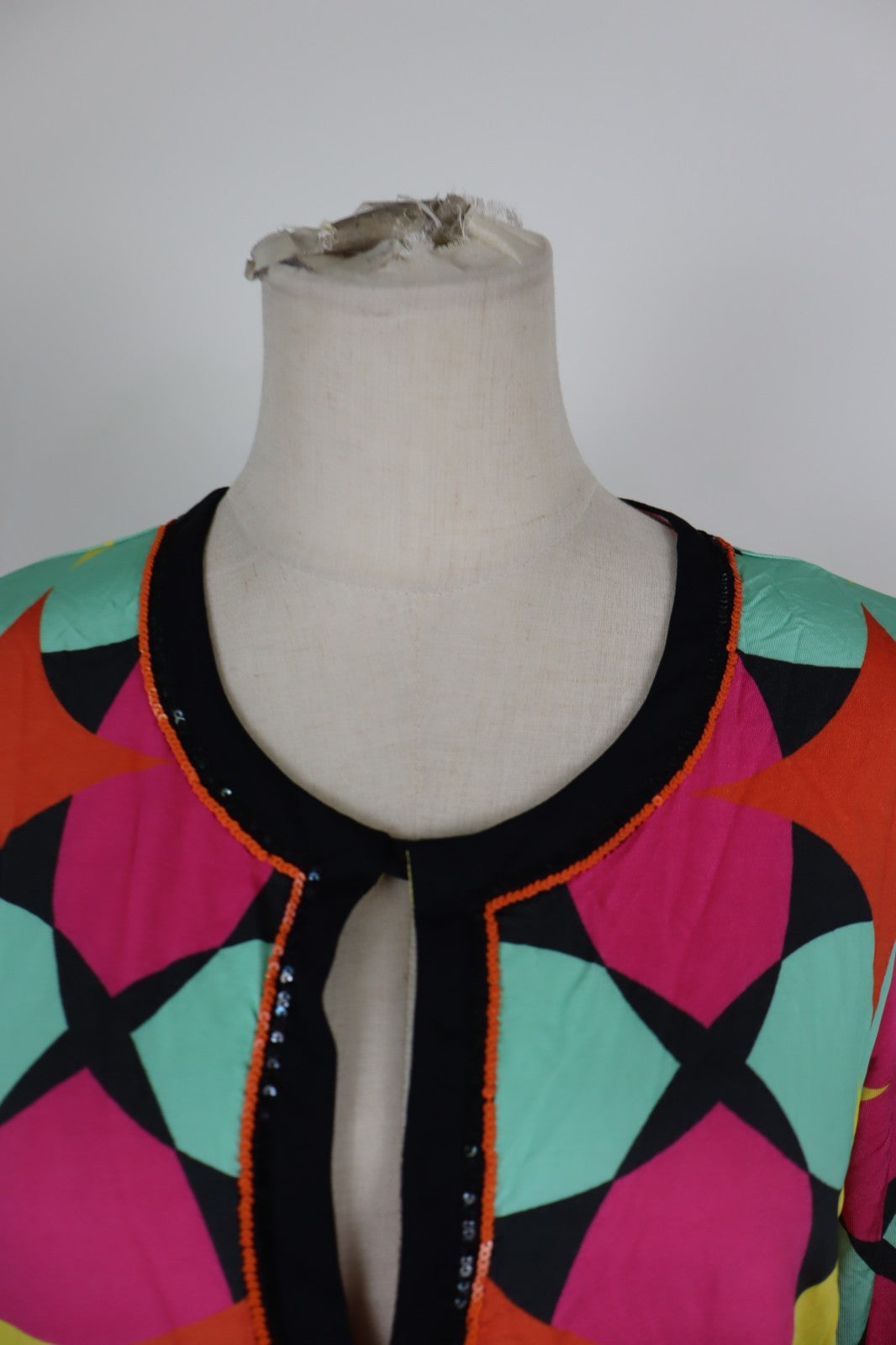BYBLOS VESTITO DONNA TG. L WOMAN CASUAL VINTAGE DRESS ABITO VISCOSA