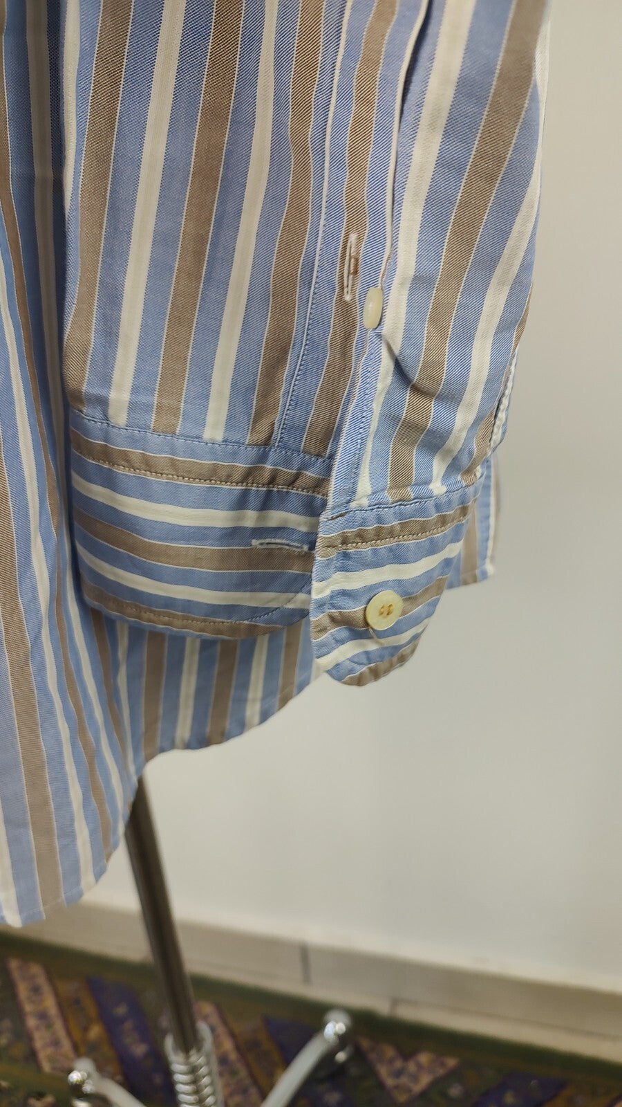 BROOKSFIELD CAMICIA UOMO COTONE TG. 44  MAN CASUAL VINTAGE SHIRT ITALY