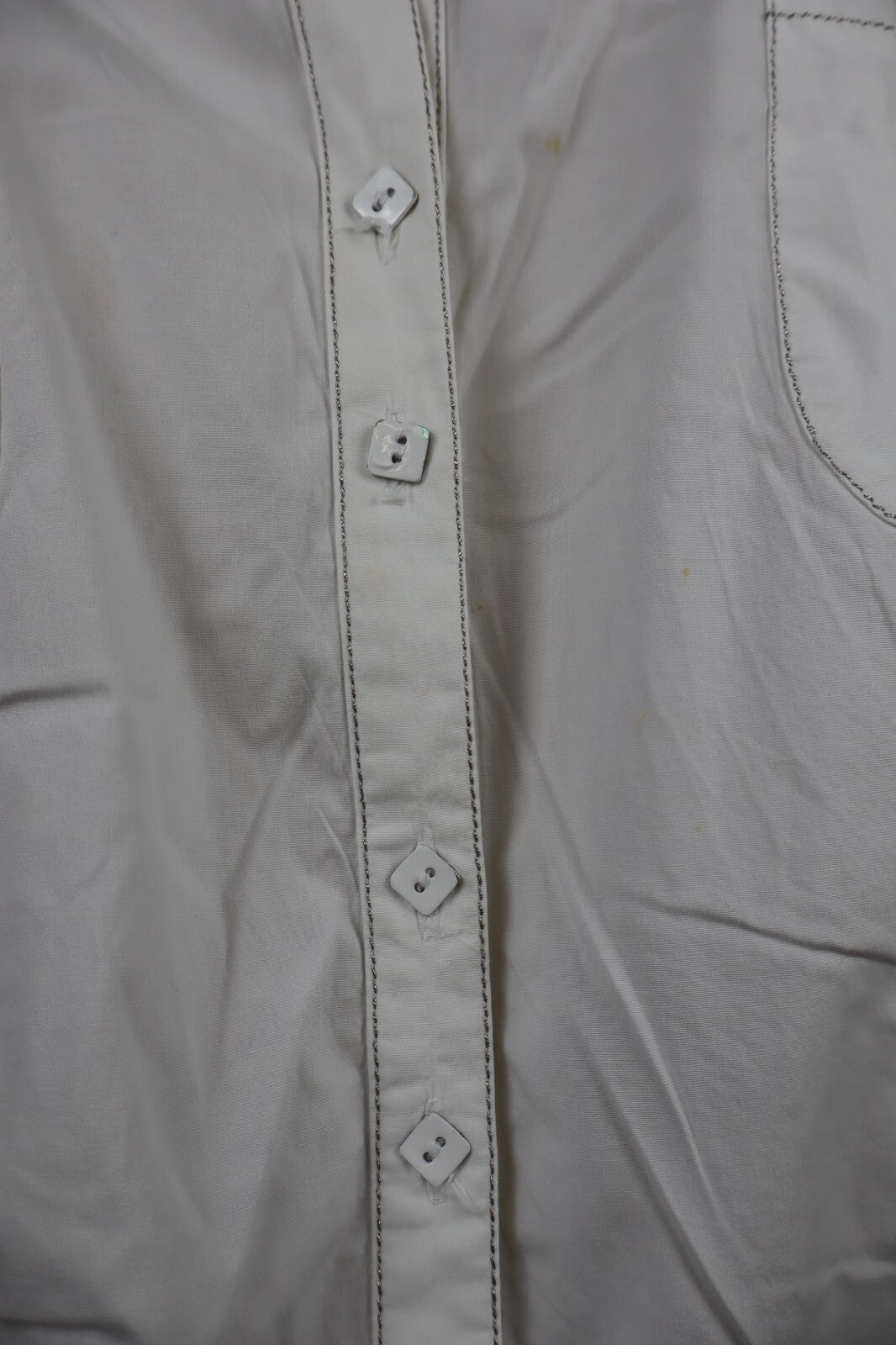 MARINA RINALDI SPORT CAMICIA DONNA TG. 29 WOMAN SHIRT CASUAL VINTAGE COTONE