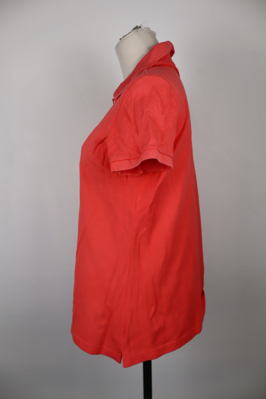 LACOSTE POLO MAGLIA DONNA COTONE TG. 42 WOMAN SHIRT CASUAL VINTAGE COTTON LOGO