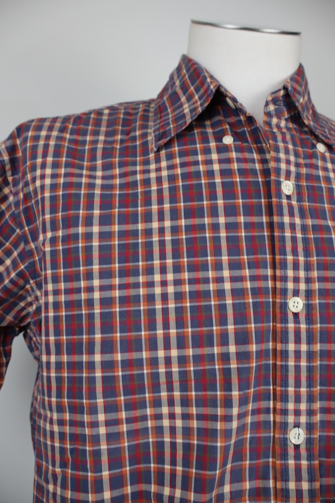 TIMBERLAND CAMICIA COTONE UOMO TG. M MAN CASUAL VINTAGE SHIRT COTTON