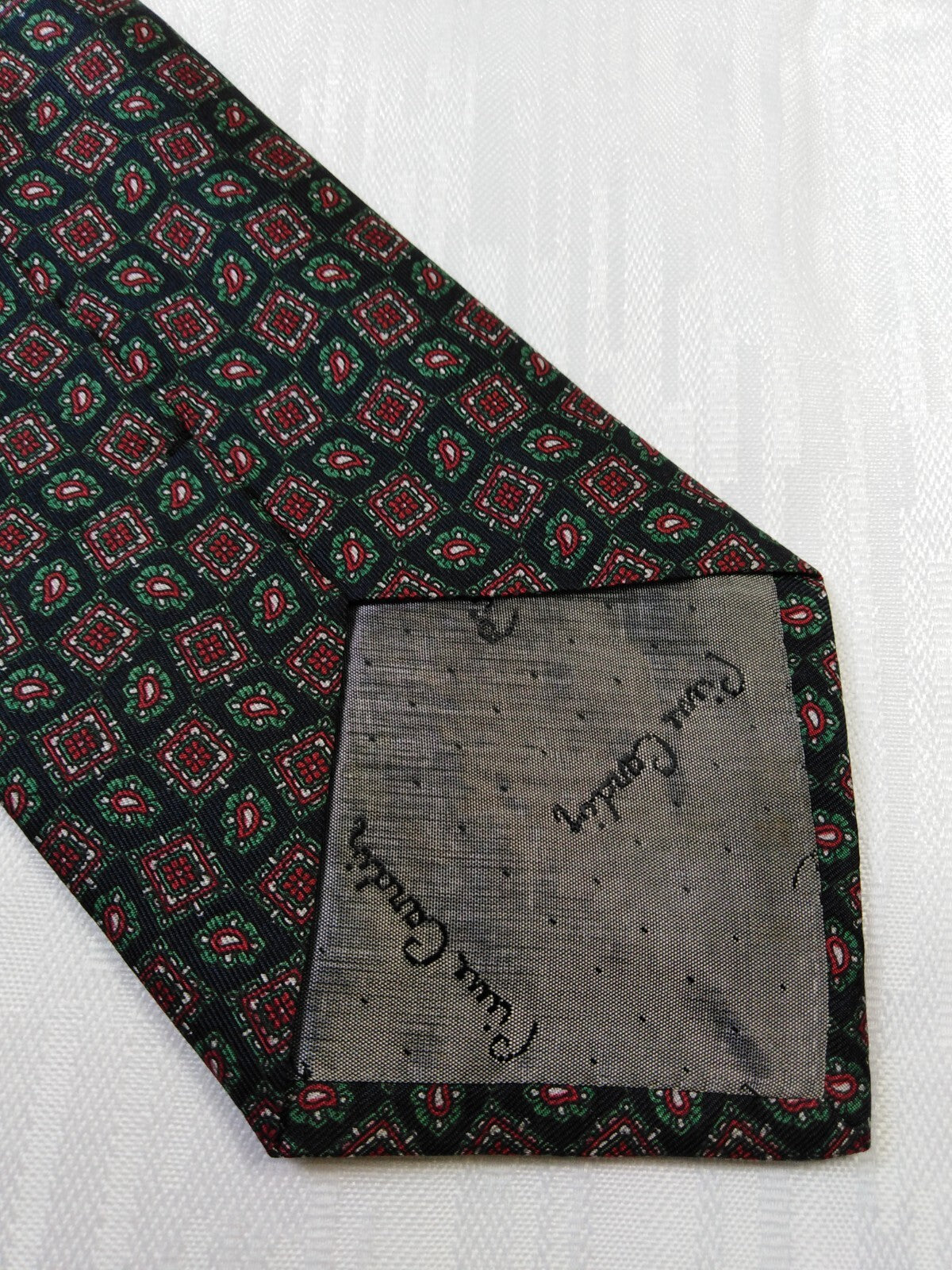 PIERRE CARDIN  100% SETA SILK TIE CRAVATTA NECKTIE ITALY VINTAGE CLASSIC