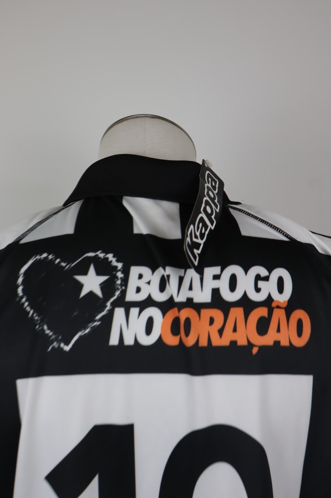 KAPPA BOTAFOGO MAGLIA CALCIO Tg M UOMO MAN T-SHIRT SOCCER SPORT JERSEY nr.10