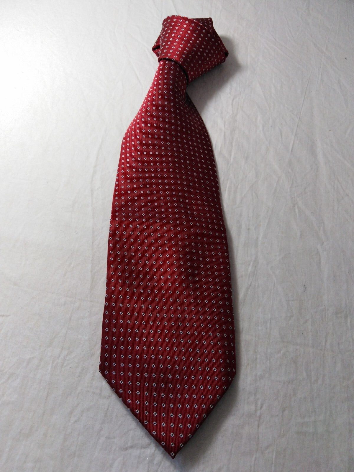 CAMICIAIO RUBEN 100% SILK TIE SETA CRAVATTA NECKTIE MADE IN ITALY SELF TIPPED