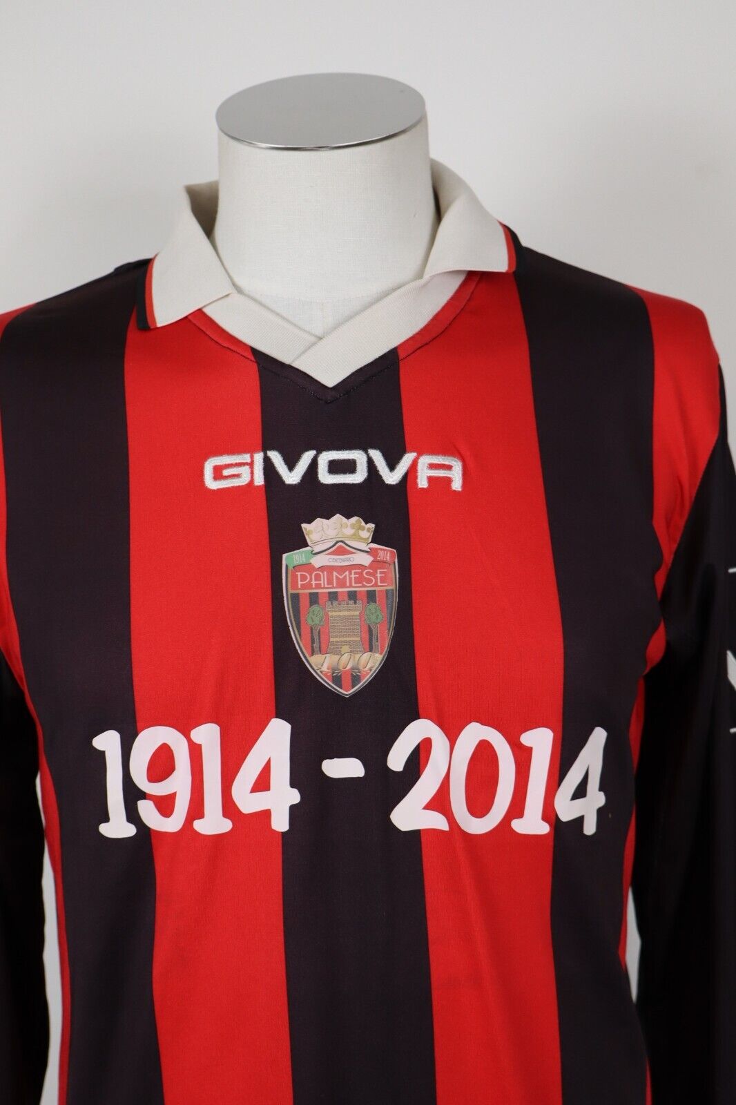 GIVOVA PALMESE CENTENARIO MAGLIA CALCIO TRIKOT UOMO Tg M SOCCER JERSEY VINTAGE