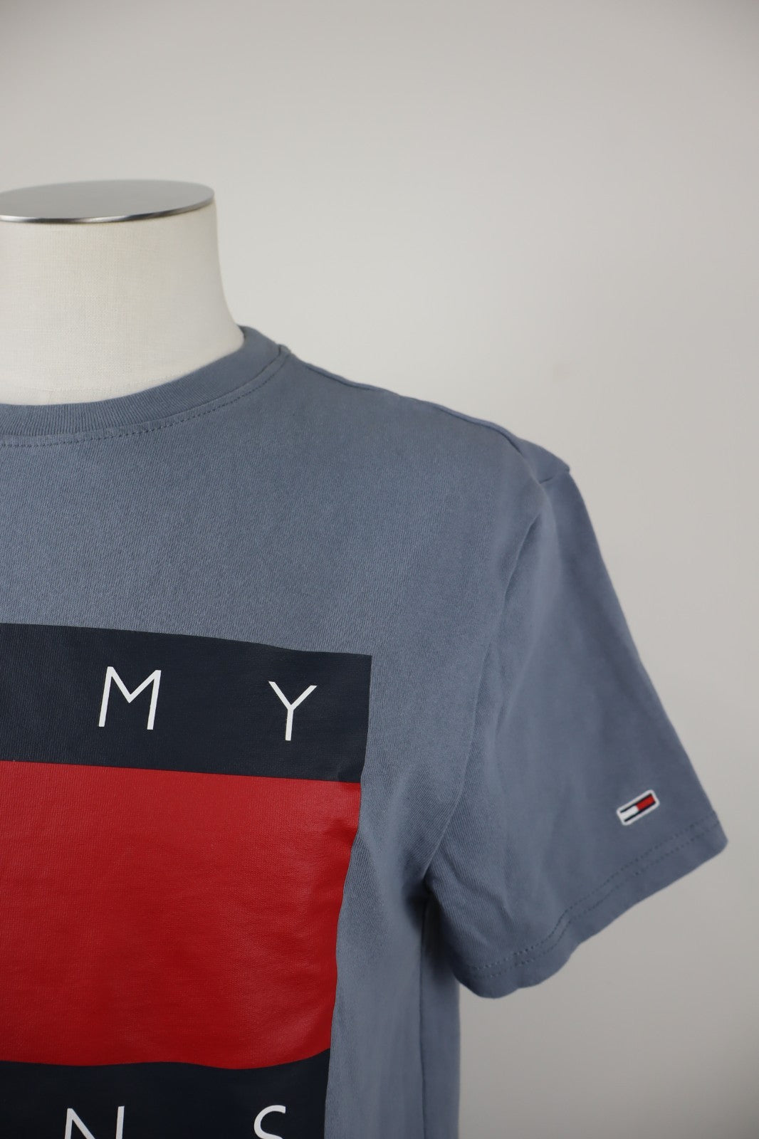 TOMMY HILFIGER JEANS MAGLIA UOMO TG S MAN T-SHIRT CASUAL VINTAGE COTONE LOGO