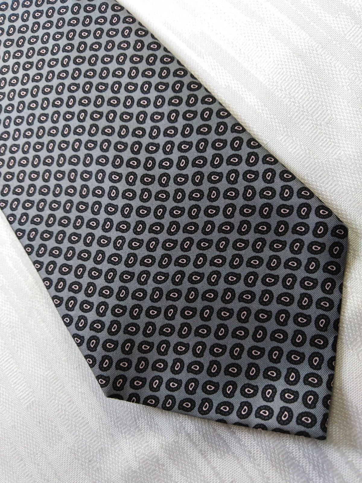 REGINA SCHRECKER 100% SILK TIE SETA CRAVATTA NECKTIE MADE IN ITALY CLASSIC