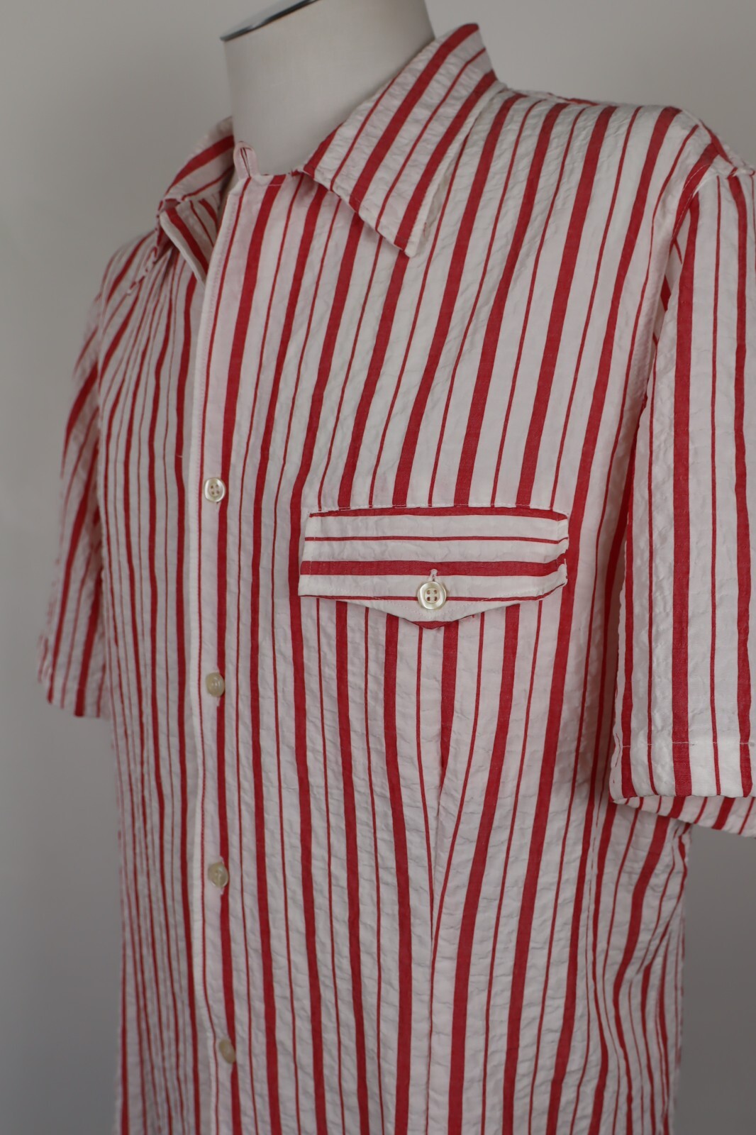 AJ ARMANI JEANS CAMICIA SHIRT UOMO MAN TG. XL CASUAL VINTAGE