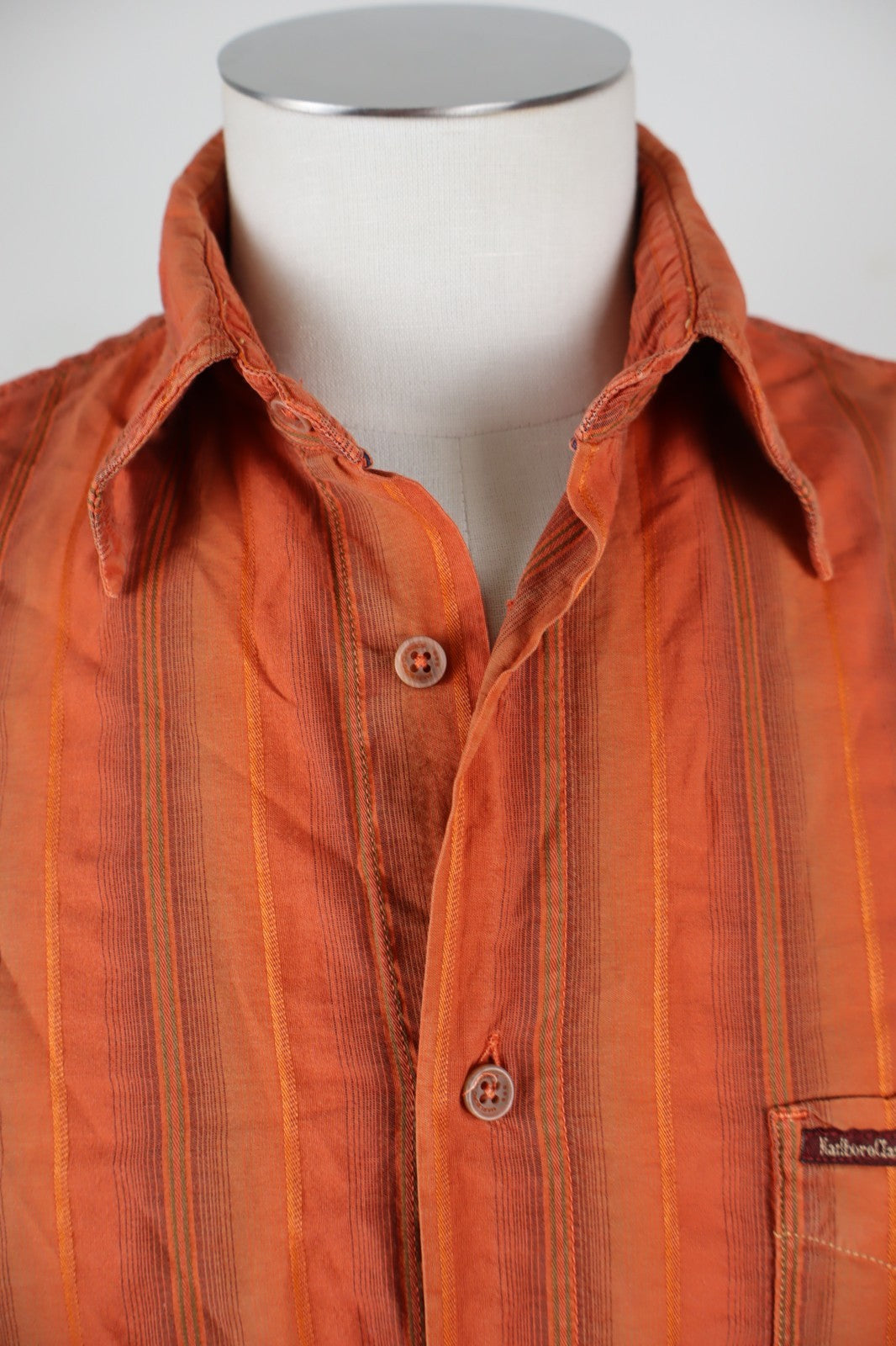MARLBORO CLASSIC CAMICIA UOMO TG. M MAN CASUAL VINTAGE SHIRT ICONIC