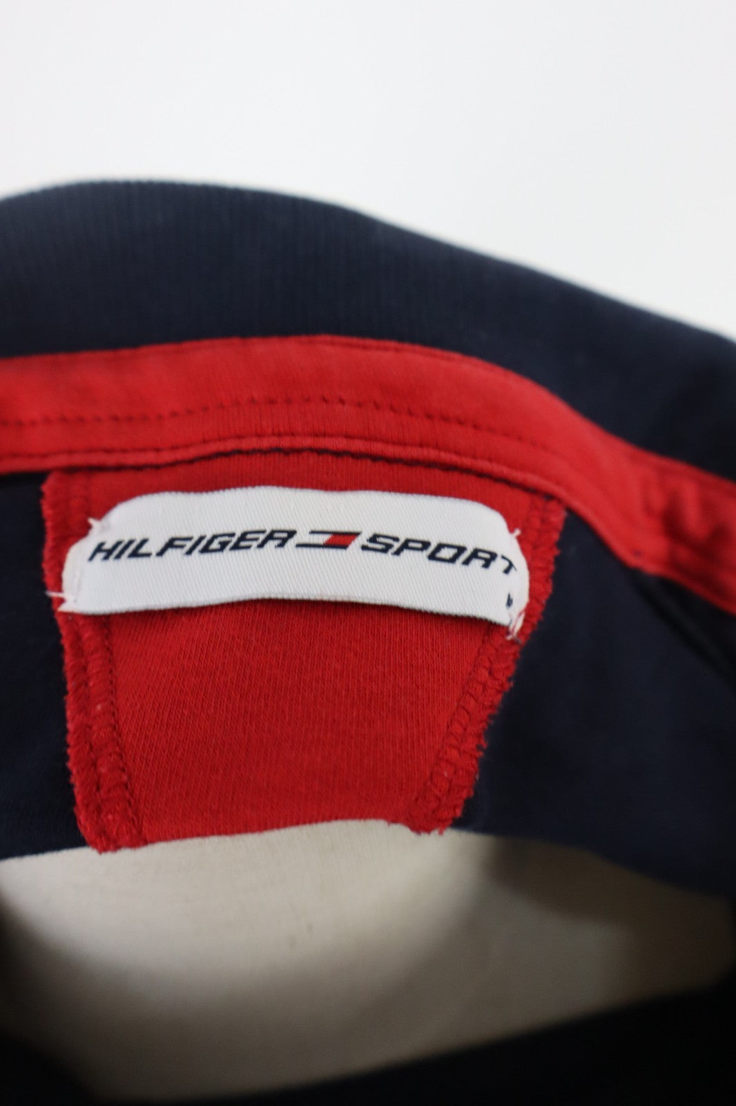 TOMMY HILFIGER SPORT POLO MAGLIA DONNA COTONE TG. M WOMAN SHIRT CASUAL VINTAGE