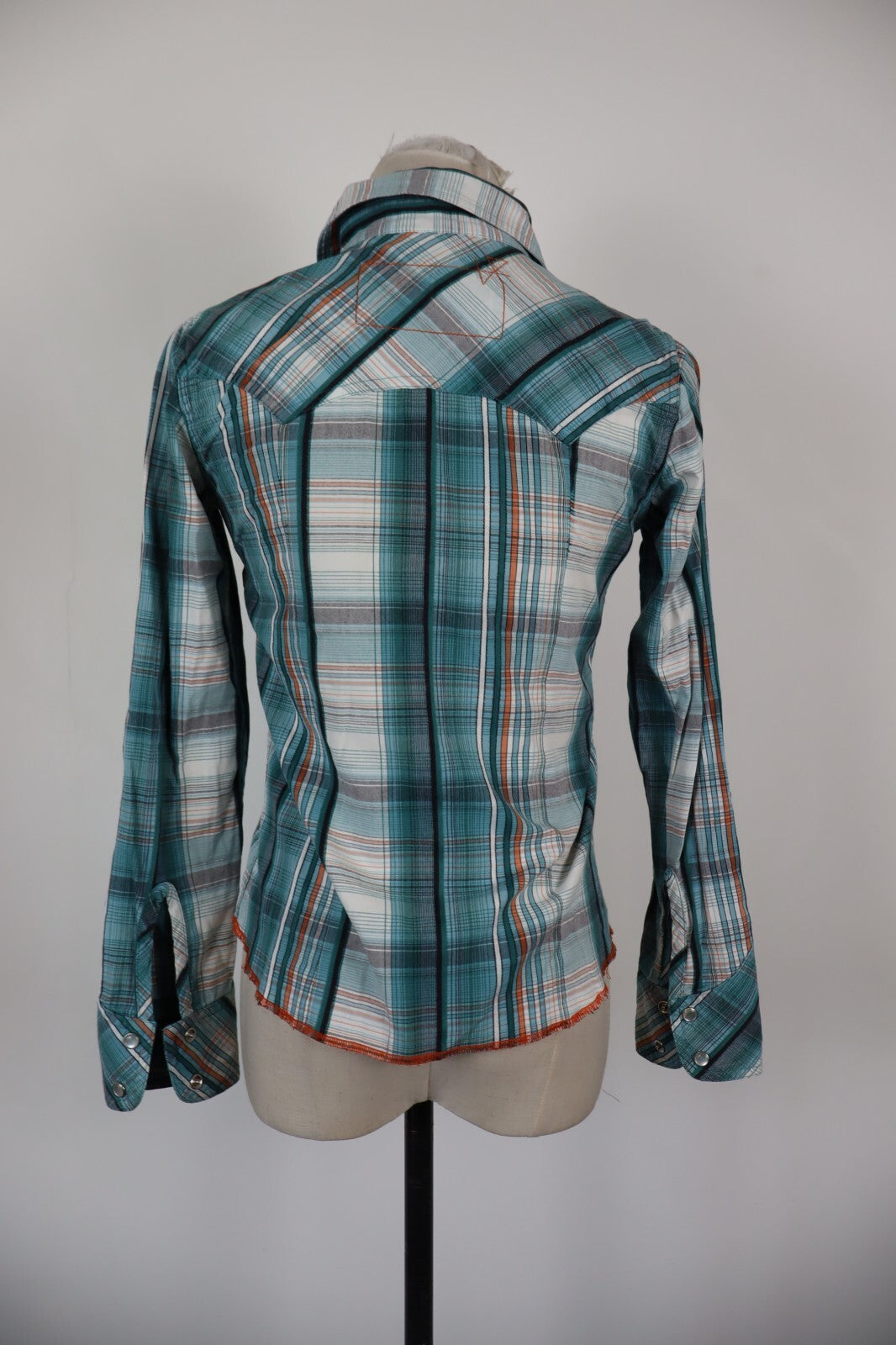 LEE CAMICIA DONNA TG. XS WOMAN SHIRT CASUAL VINTAGE COTONE BOTTONI