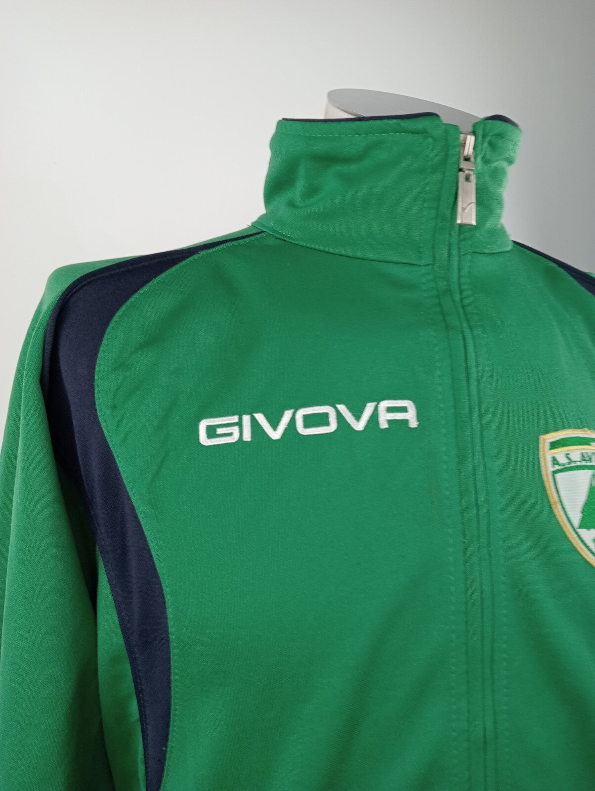 GIVOVA AS AVELLINO GIACCA FELPA SPORT CALCIO UOMO Tg S VINTAGE JACKET