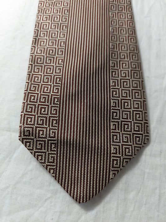 MARIO VALENTINO NAPOLI 100% SILK TIE SETA CRAVATTA NECKTIE MADE IN ITALY