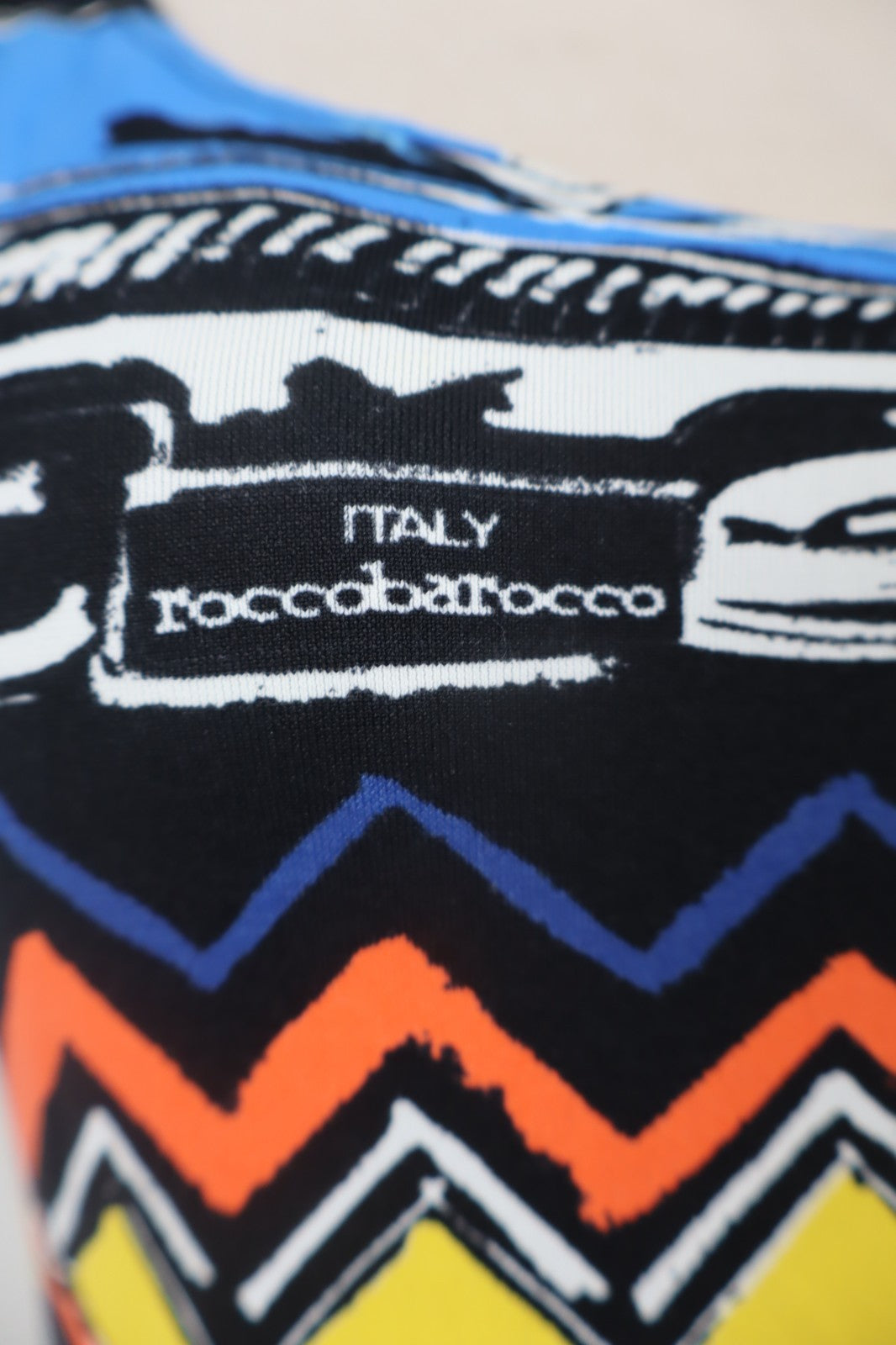 ROCCOBAROCCO CANOTTA TOP MAGLIA DONNA TG. XS WOMAN CASUAL VINTAGE T-SHIRT