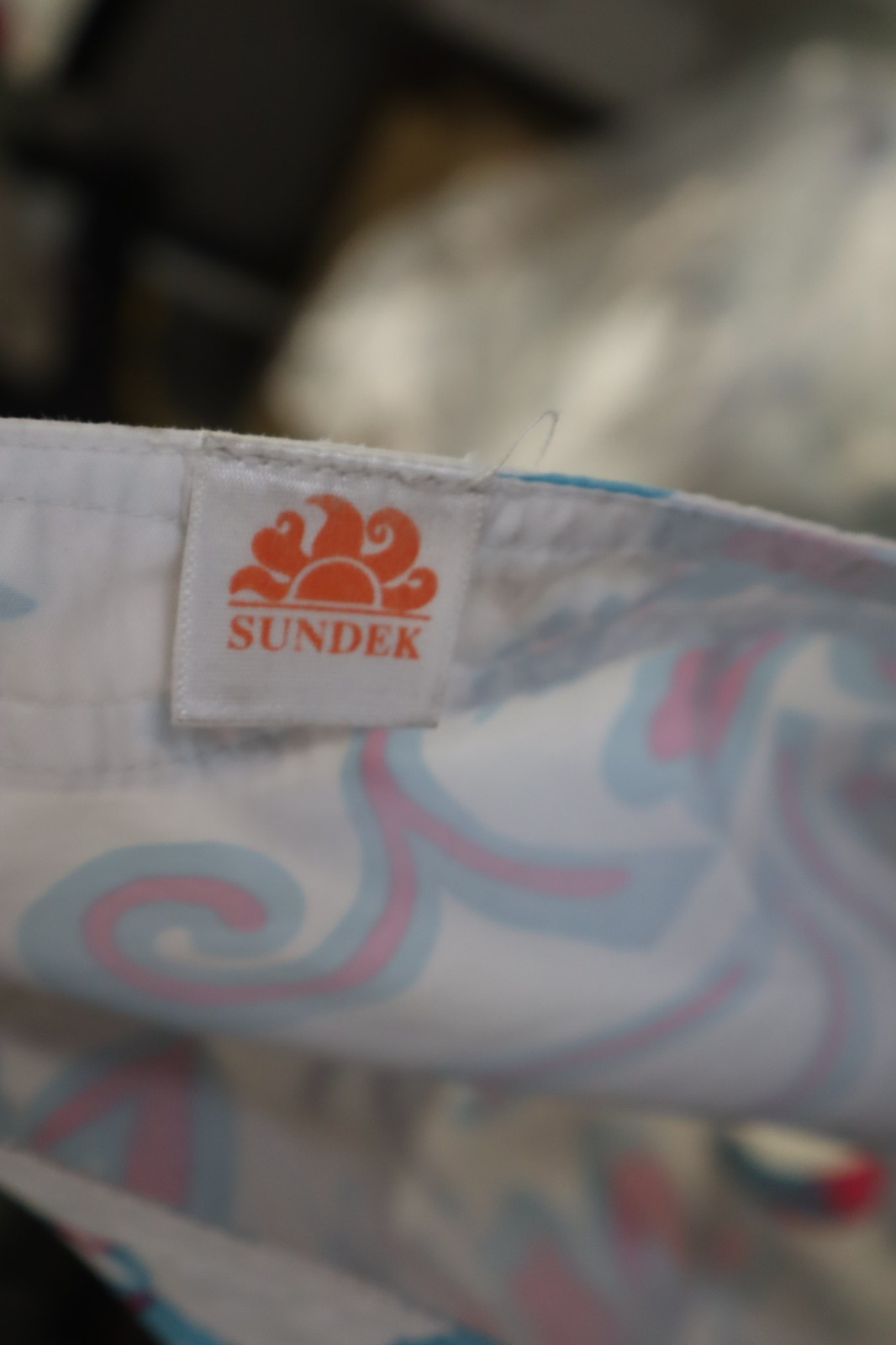 SUNDEK PANTALONCINO DONNA TG 30 WOMAN VINTAGE SHORTS CASUAL MARE COSTUME