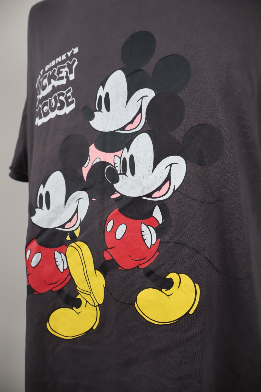 WALT DISNEY MICKEY AND FRIENDS MOUSE MAGLIA UOMO L MAN T- SHIRT CASUAL VINTAGE