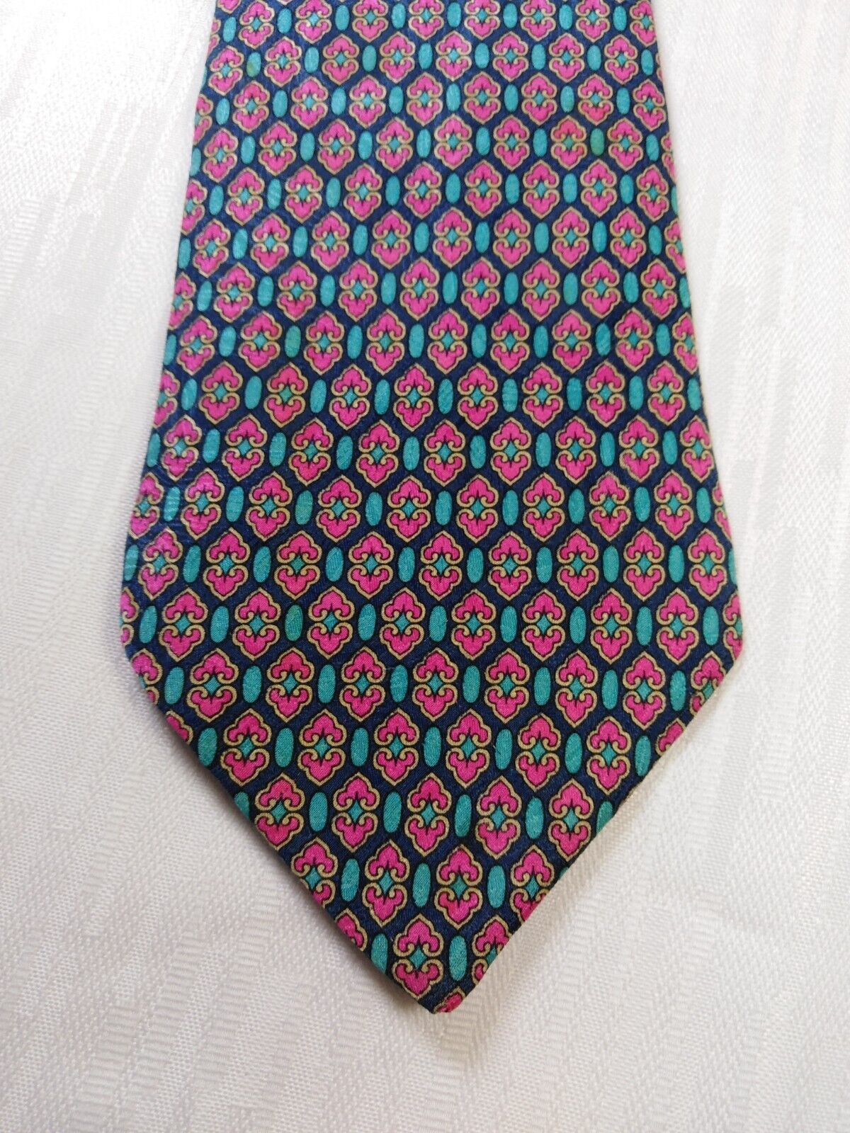 GABRIELE MOLTENI 100% SILK TIE SETA CRAVATTA NECKTIE MADE IN ITALY CLASSIC