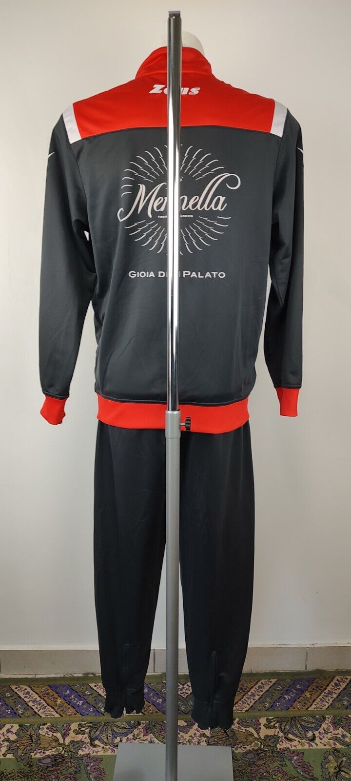 ZEUS TURRIS TUTA COMPLETA CALCIO UOMO Tg L TRACKSUIT SPORT VINTAGE
