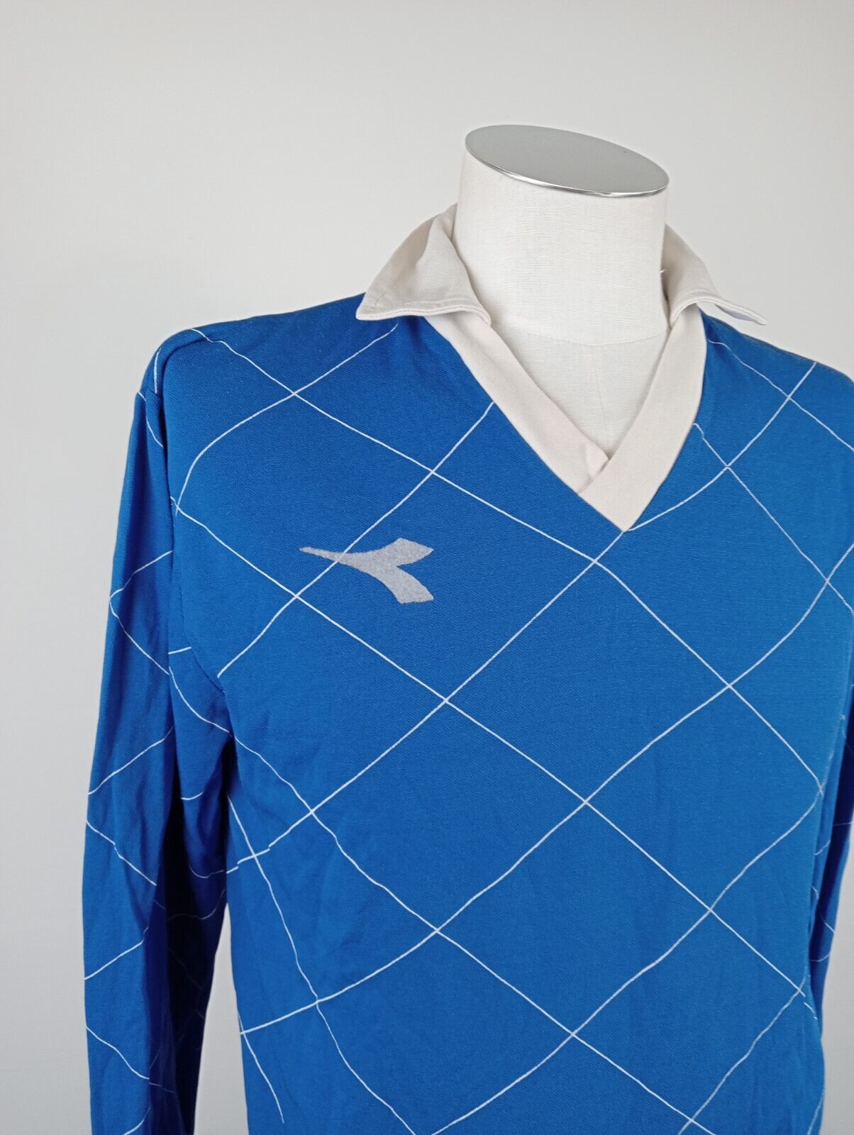 DIADORA '70S MAGLIA CALCIO UOMO Tg 5 L SOCCER MAN JERSEY VINTAGE