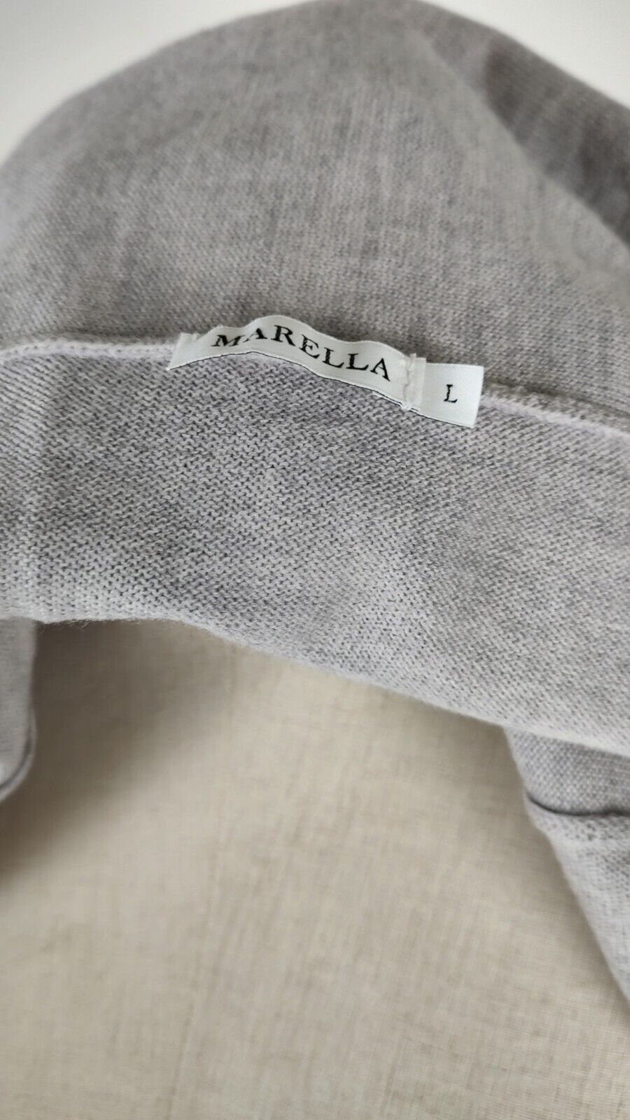 MARELLA MAGLIONE CARDIGAN LANA DONNA Tg L WOMAN CASUAL SWEATER VINTAGE