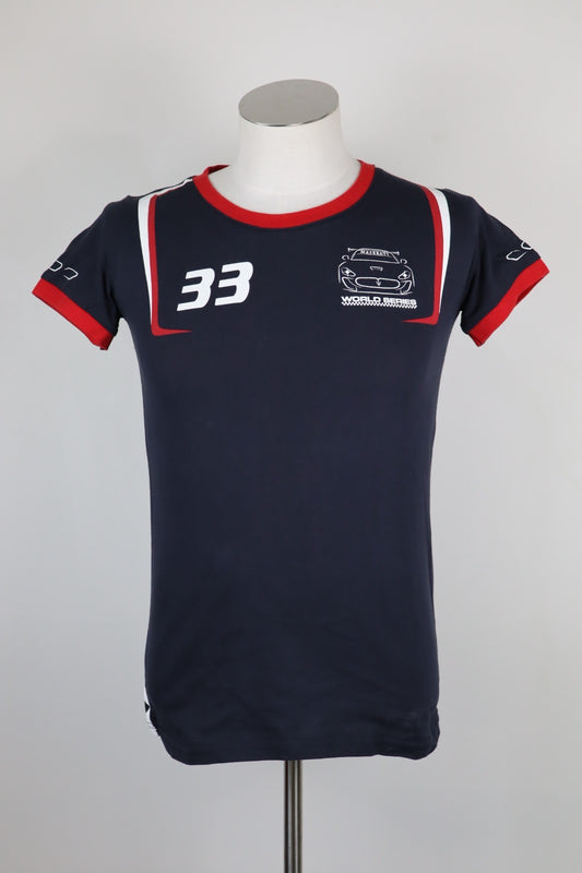 MASERATI CORSE MOTORSPORT 33 MAGLIA UOMO TG. L MAN T-SHIRT SPORT CASUAL VINTAGE