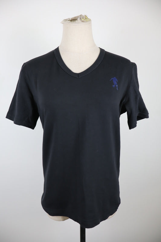 BIKKEMBERGS MAGLIA DONNA TG. S WOMAN CASUAL VINTAGE T-SHIRT TOP COTONE LOGO