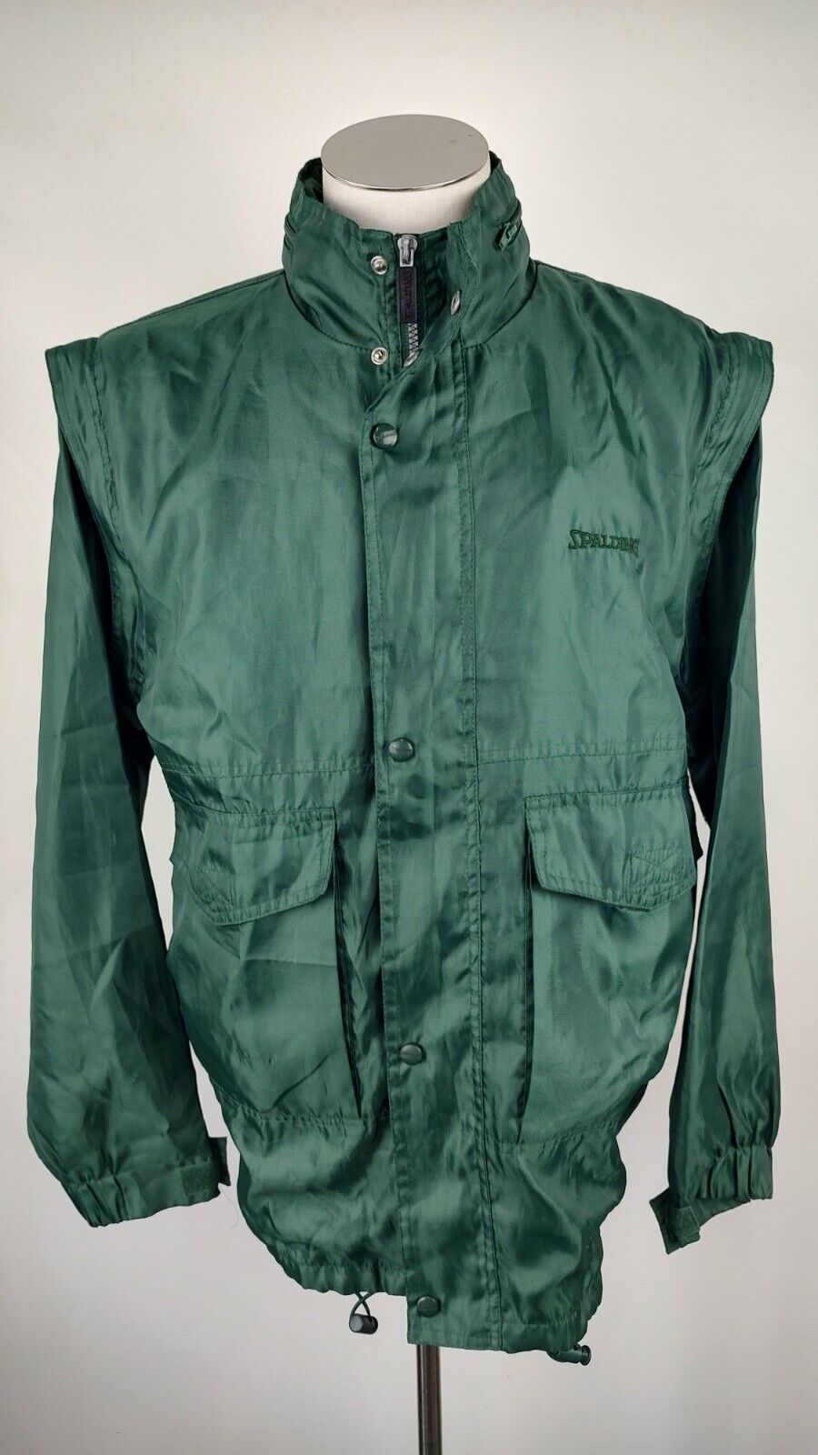 SPALDING GIUBBINO IMPERMEABILE DENIM UOMO Tg M MAN CASUAL JACKET