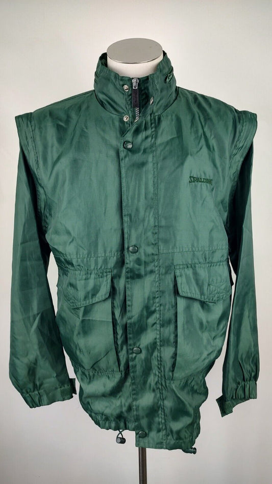 SPALDING GIUBBINO IMPERMEABILE DENIM UOMO Tg M MAN CASUAL JACKET