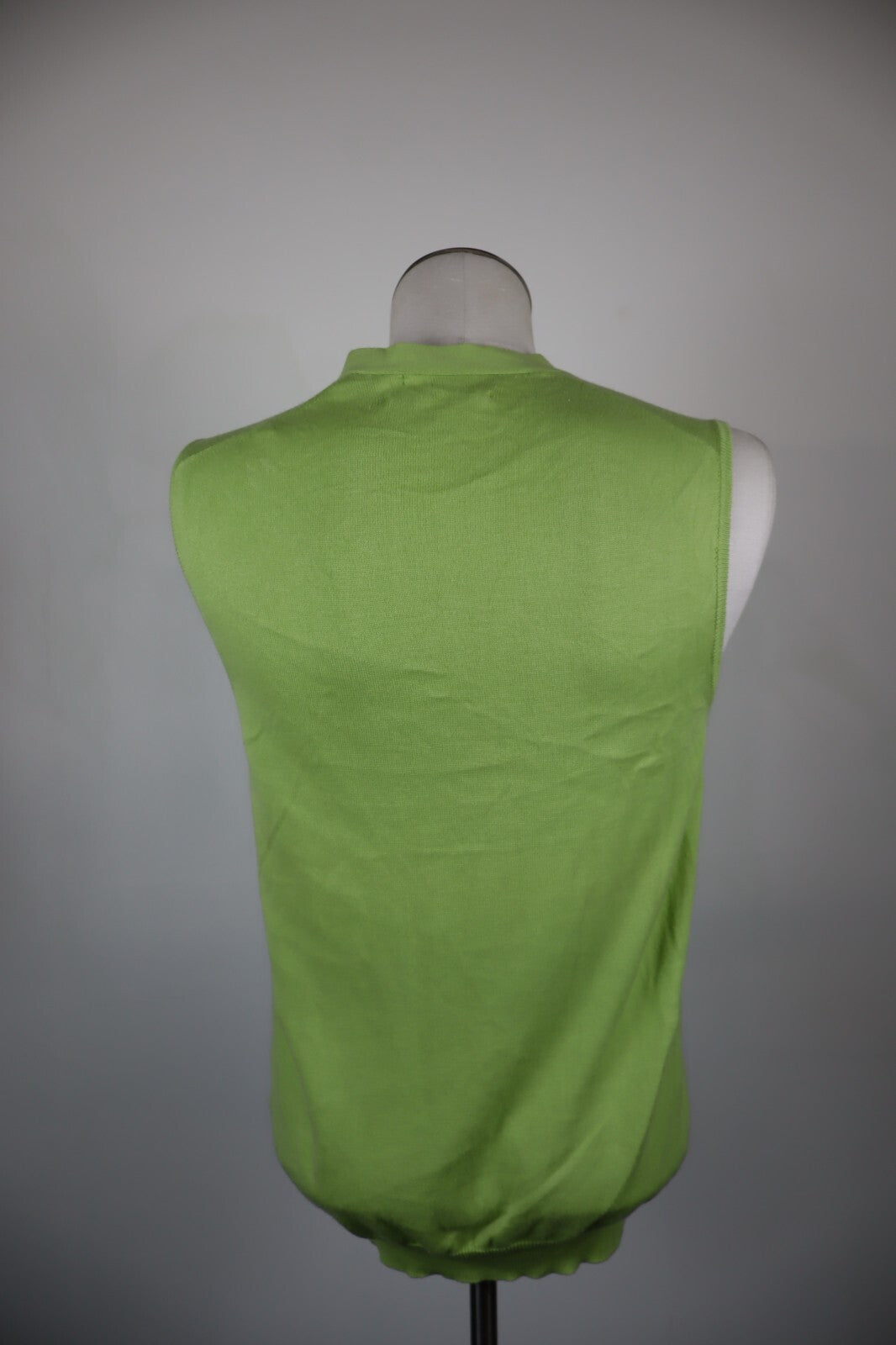 LIU JO MAGLIONE SMANICATO GILET CARDIGAN VINTAGE UOMO Tg. 46 MAN SWEATER CASUAL