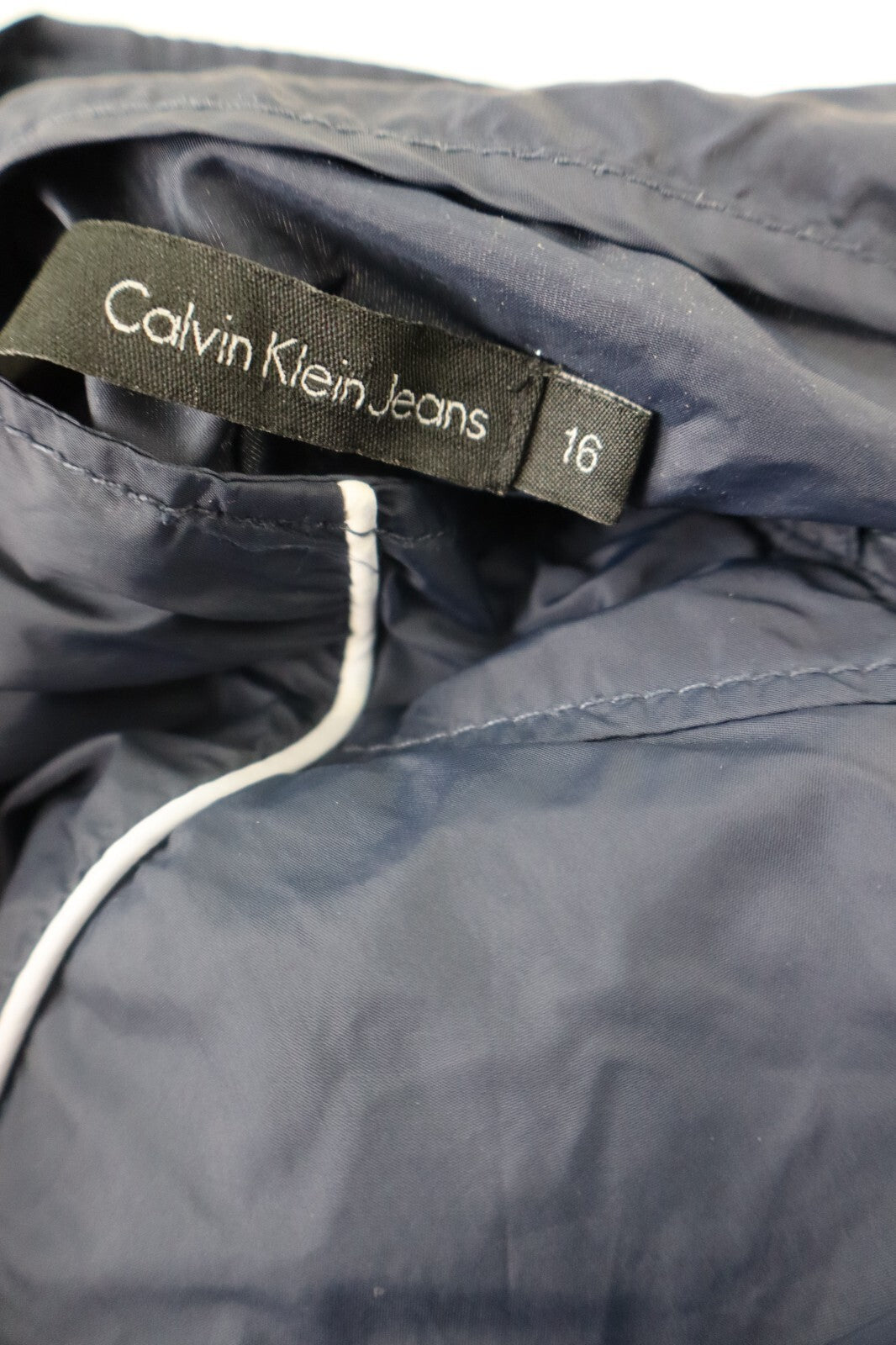 CALVIN KLEIN JEANS GIUBBINO IMPERMEABILE UOMO Tg 16 ANNI CASUAL VINTAGE JACKET