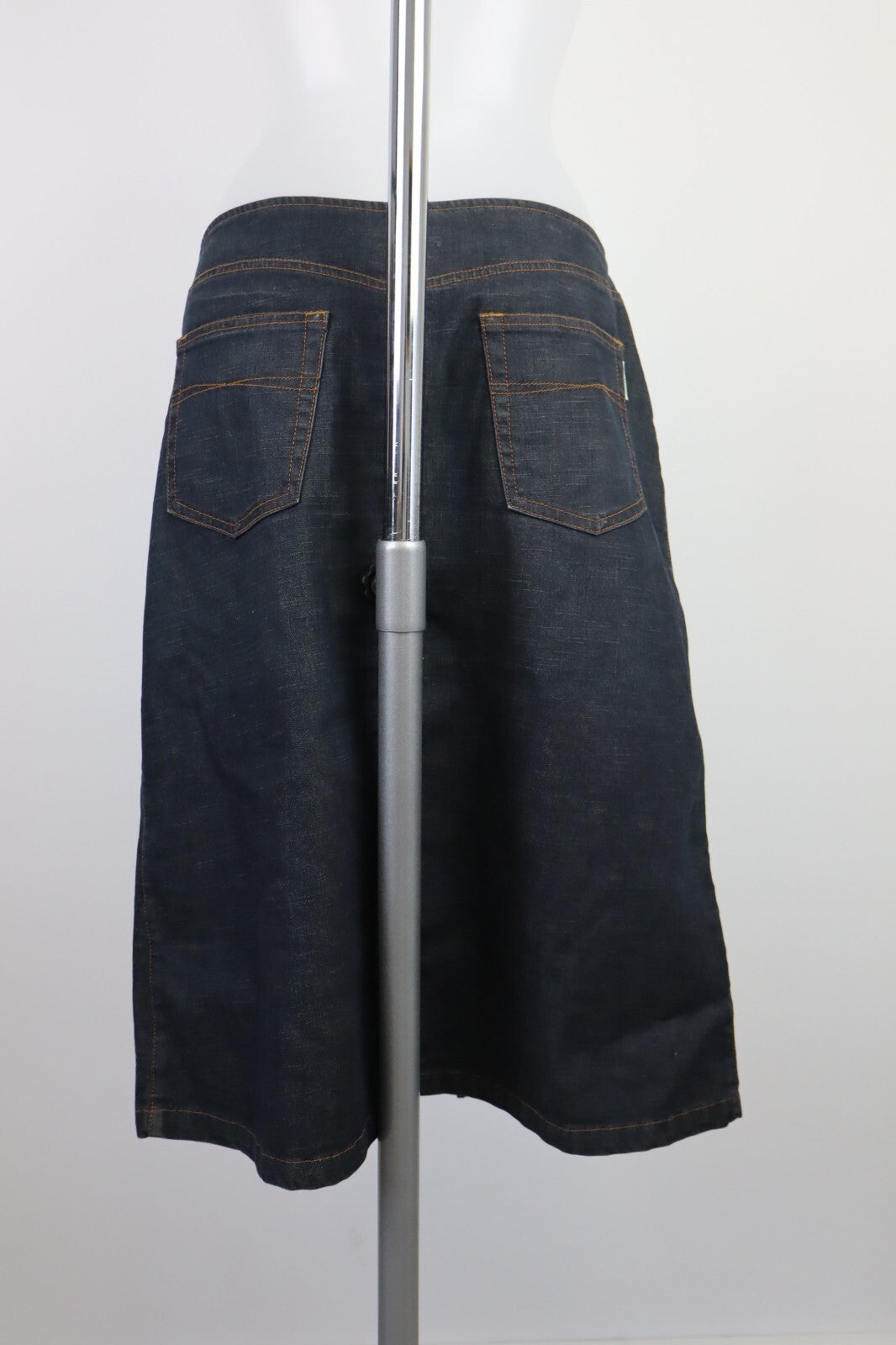 HENRY COTTON'S JEANS GONNA DENIM DONNA WOMAN SKIRT Tg. 48 CASUAL VINTAGE COTONE