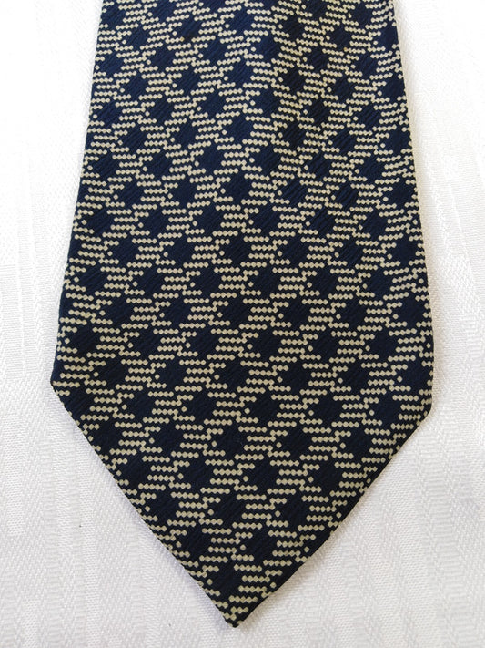 ENRICO COVERI 100% SETA SILK TIE CRAVATTA NECKTIE ITALY VINTAGE CLASSIC