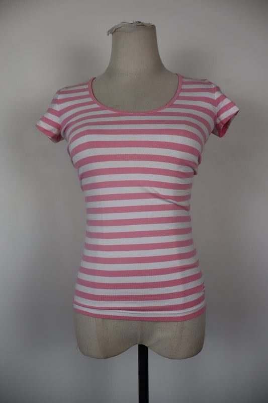 TOMMY HILFIGER MAGLIA DONNA TG. XS WOMAN CASUAL VINTAGE T-SHIRT