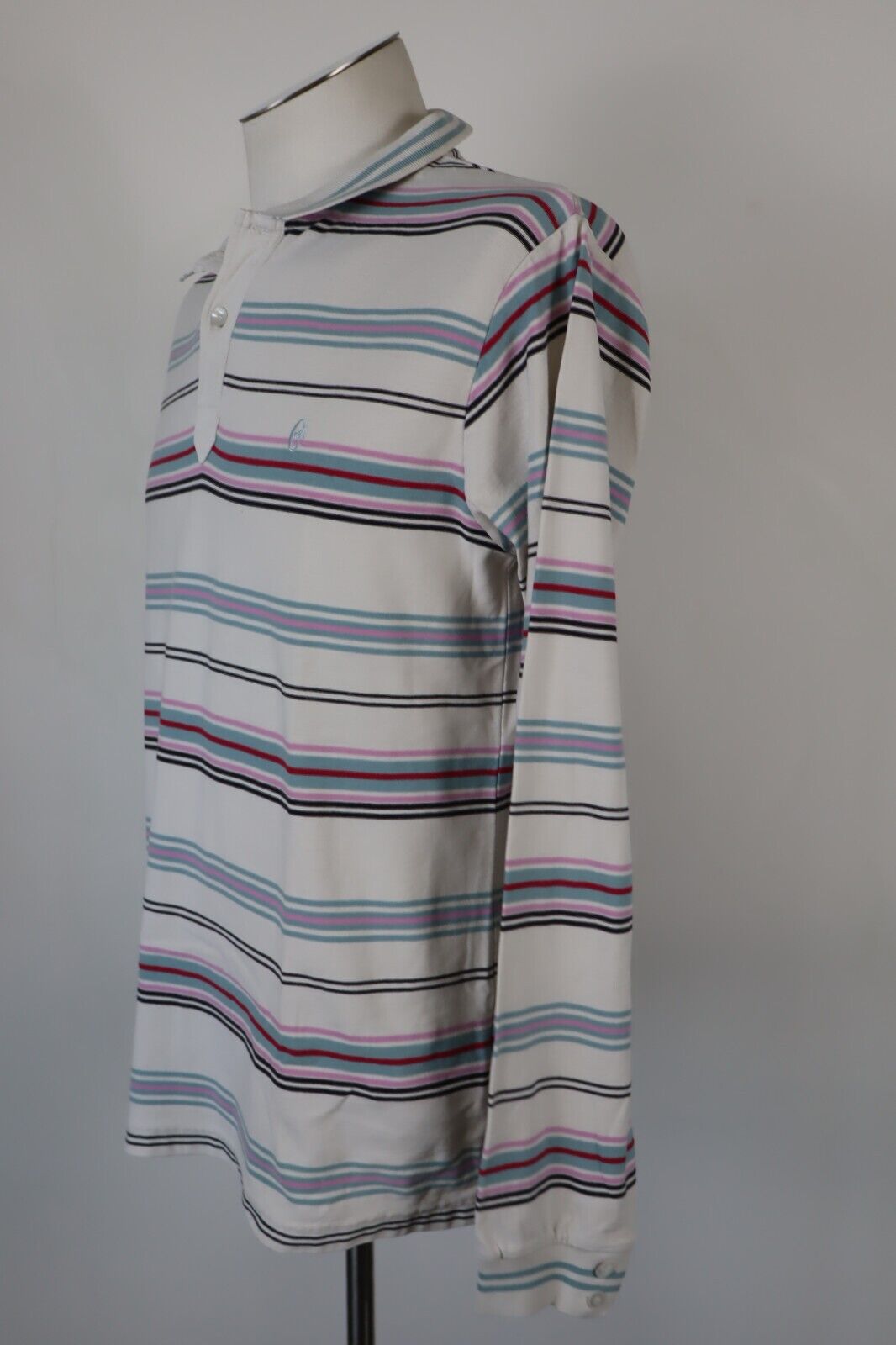 CONTE OF FLORENCE MAGLIA POLO UOMO TG. L MAN POLO SHIRT CASUAL VINTAGE COTONE