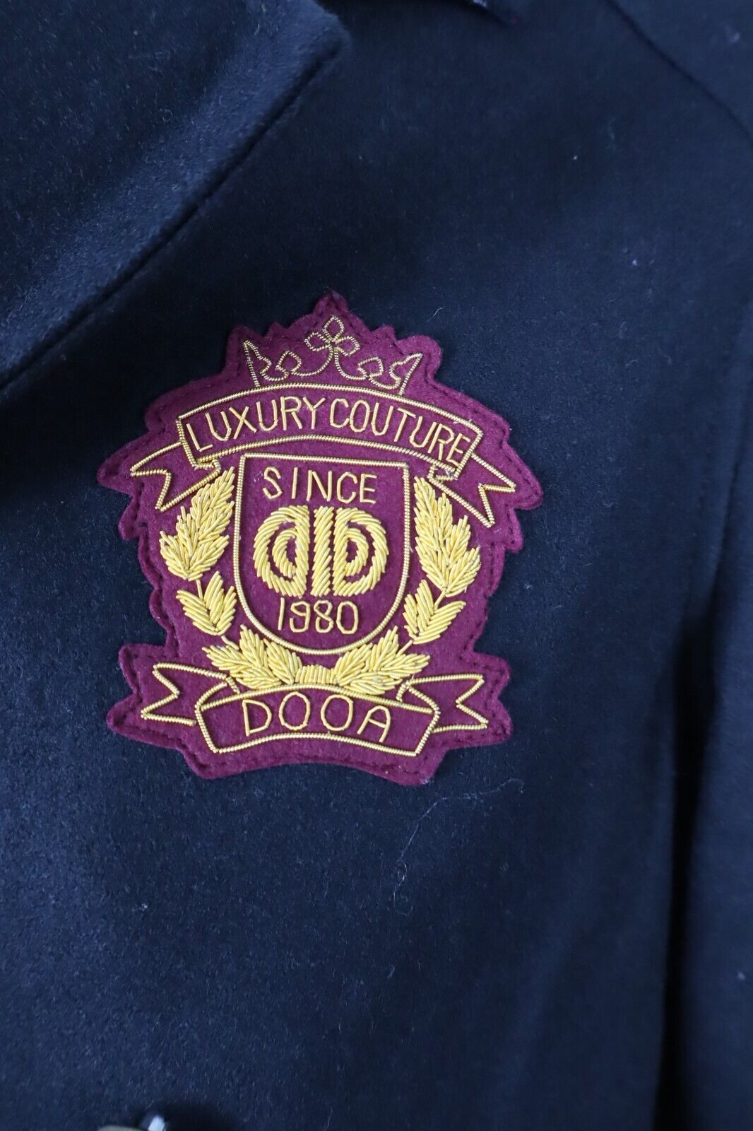 DOOA GIUBBINO IMBOTTITO CAPPOTTO LANA UOMO  Tg L MAN CASUAL VINTAGE JACKET