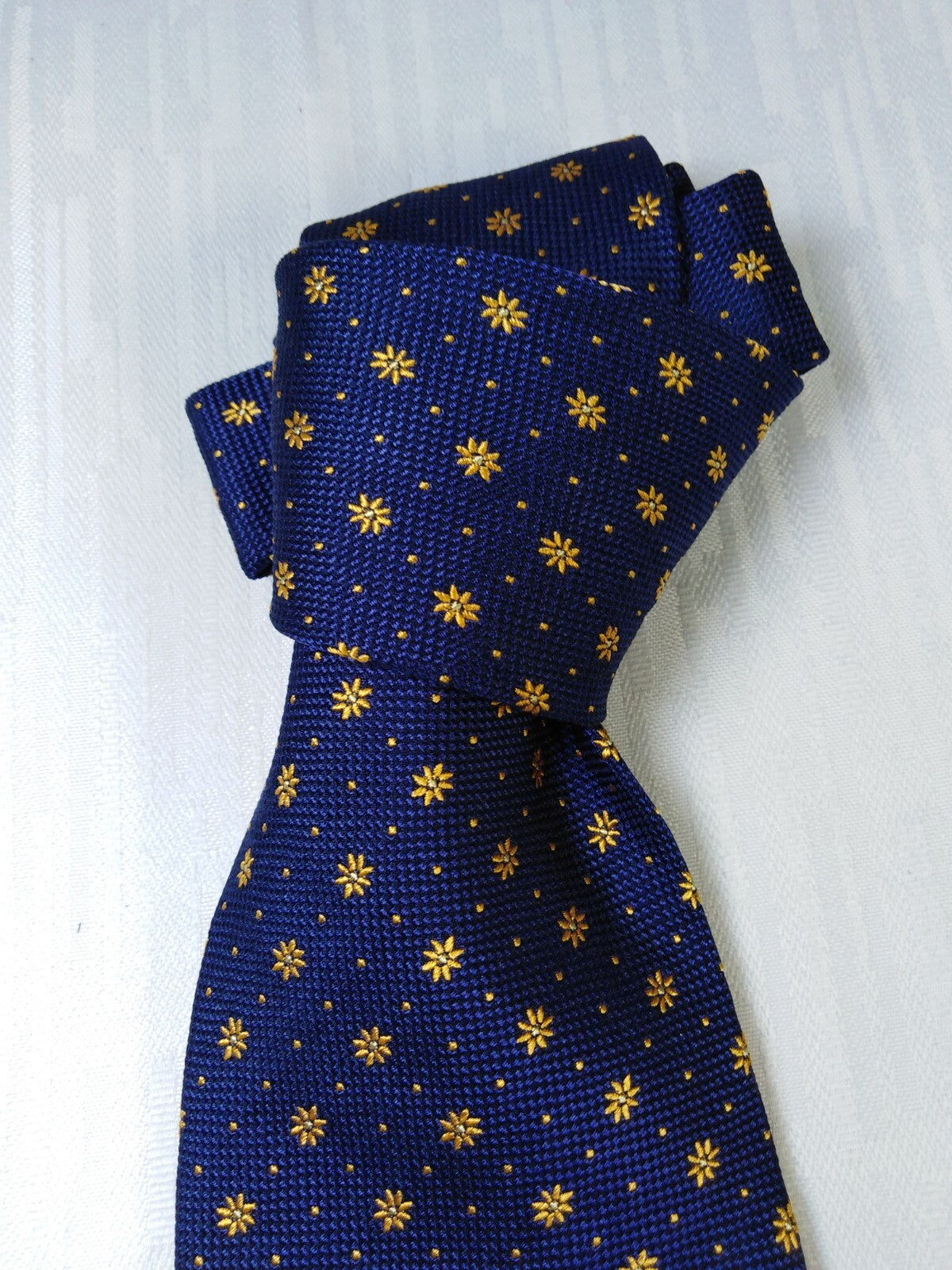LES COPAINS 100% SILK TIE SETA CRAVATTA NECKTIE MADE IN ITALIA CLASSIC